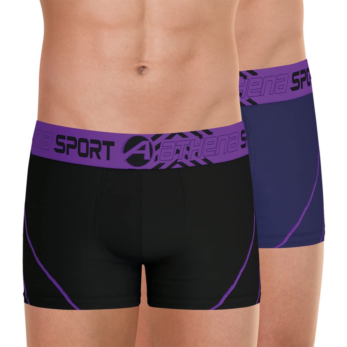 athena-training-dry-lot-3-boxers-longs-homme-sport-noir image 3