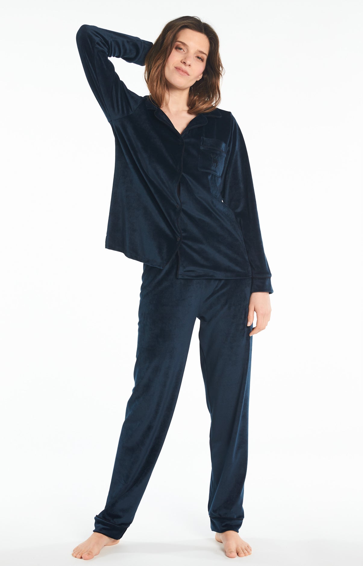 arthur-bob-nuit-pyjama-femme-nuit-chaud-hiver image 1