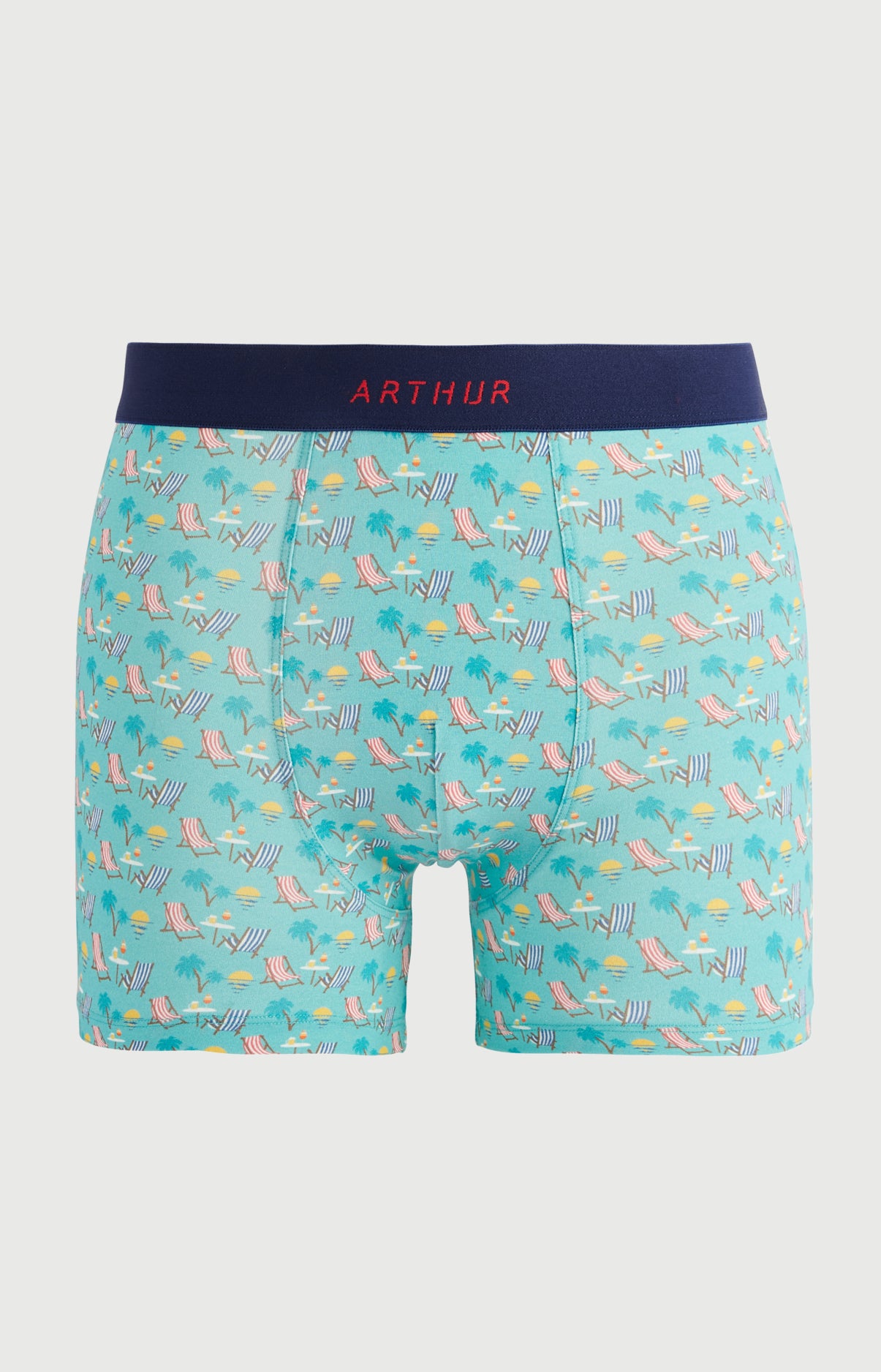arthur-bob-transat-boxer-homme-jade-coton-bio image 3