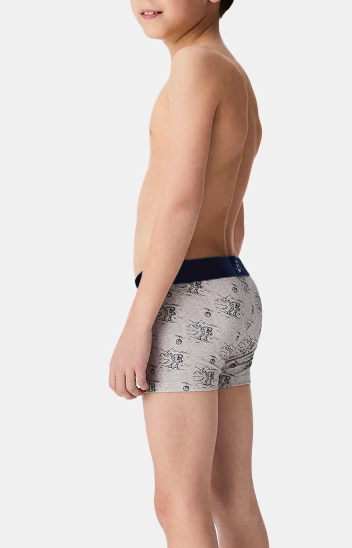 arthur-bob-boxer-enfant-tout-schuss-gris-coton-bio image 3