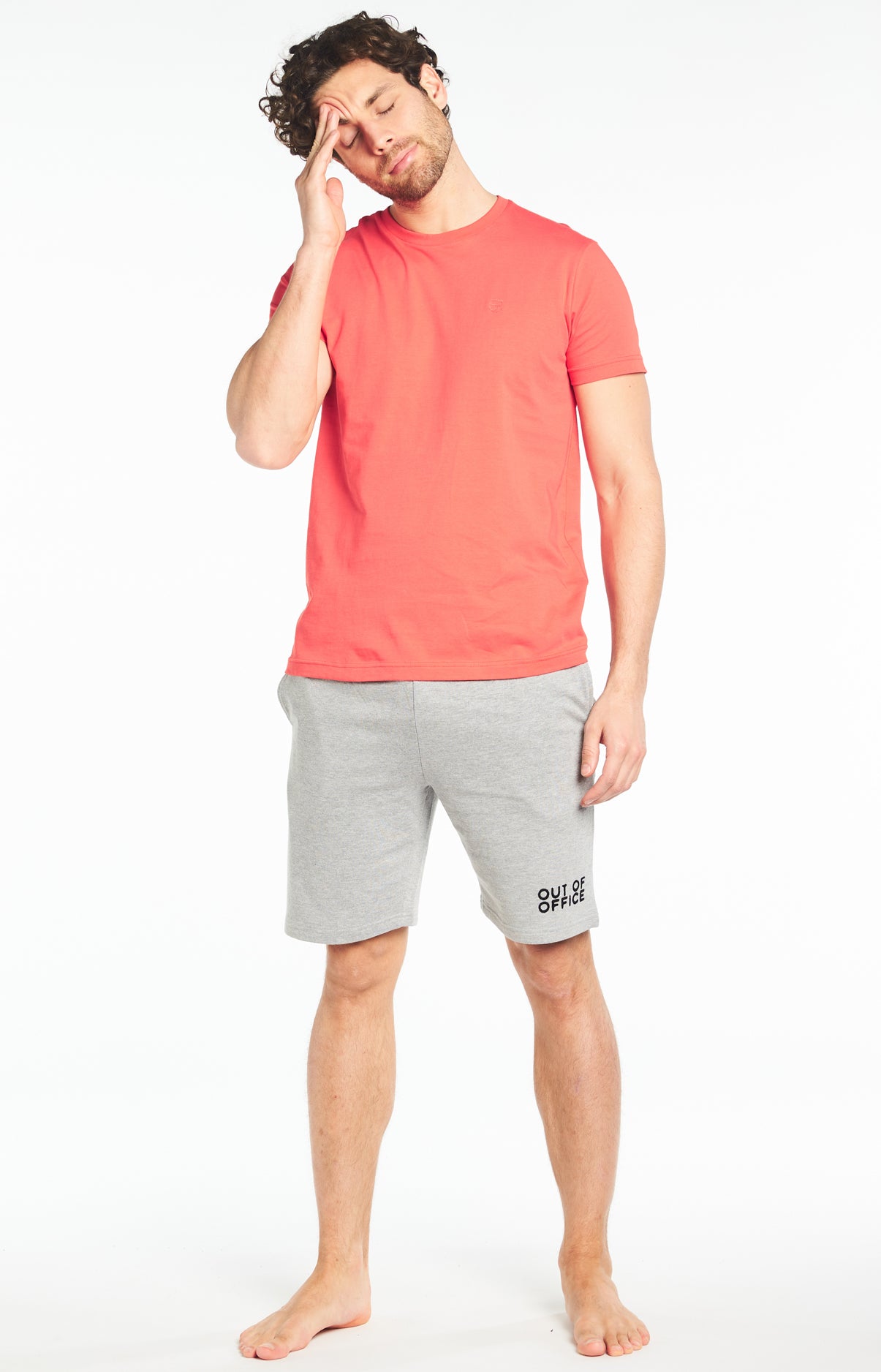 arthur-bob-tee-shirt-uni-rouge-coton-bio image 7