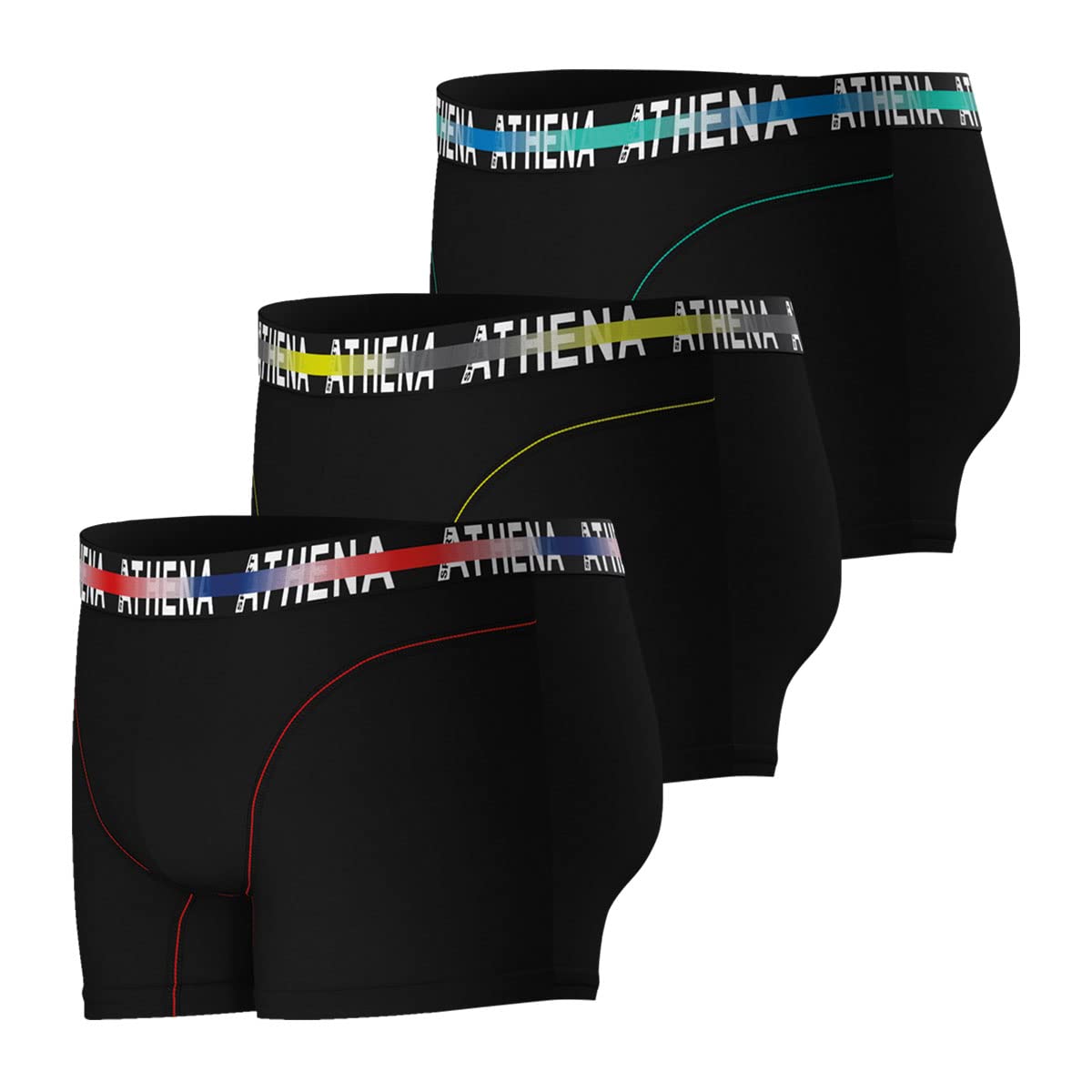 athena-endurance-24h-boxer-homme-lot-3-noir-taille-m image 3