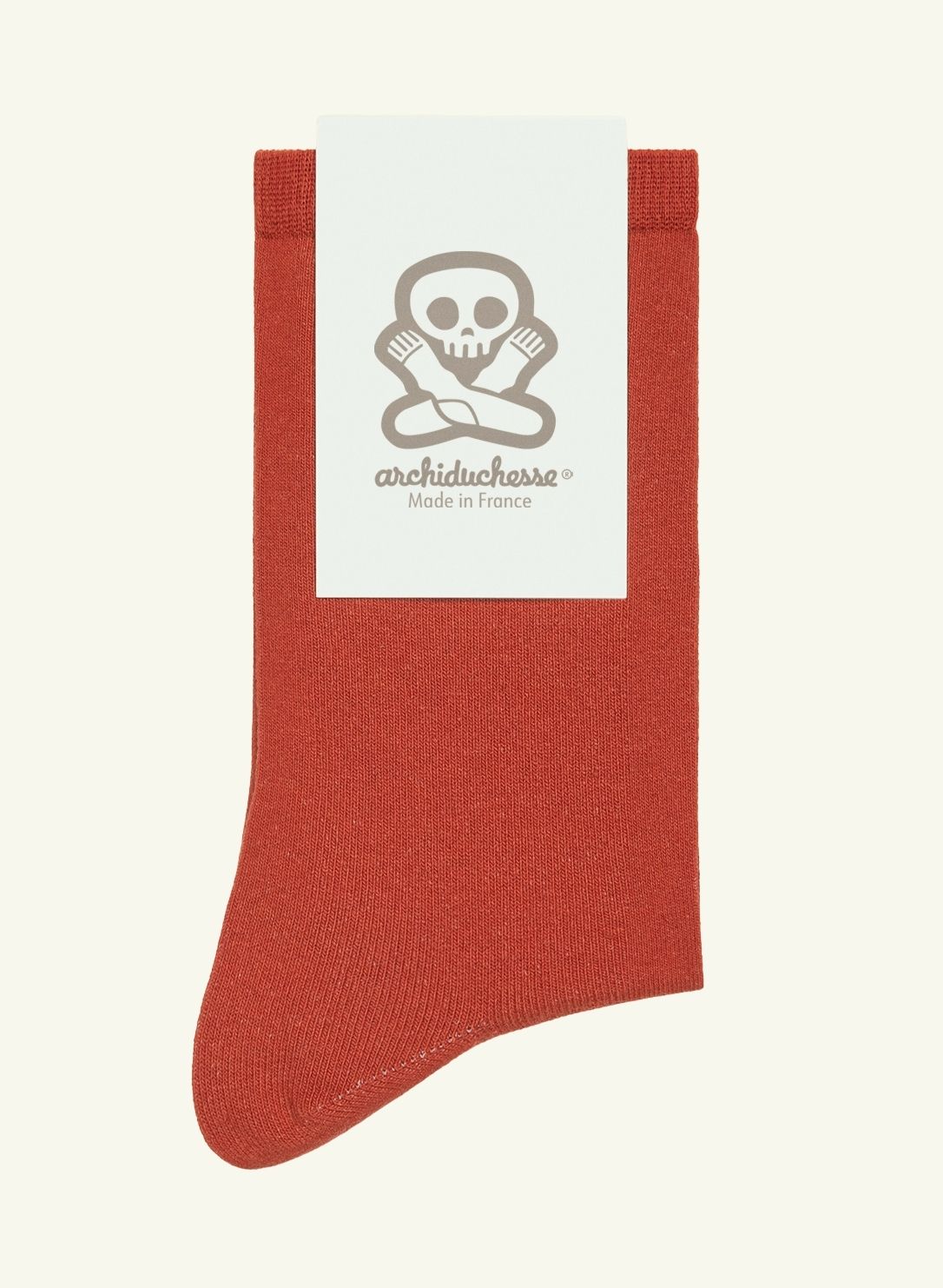 archiduchesse-recycl-e-paprika-chaussettes-courtes-orange image 6