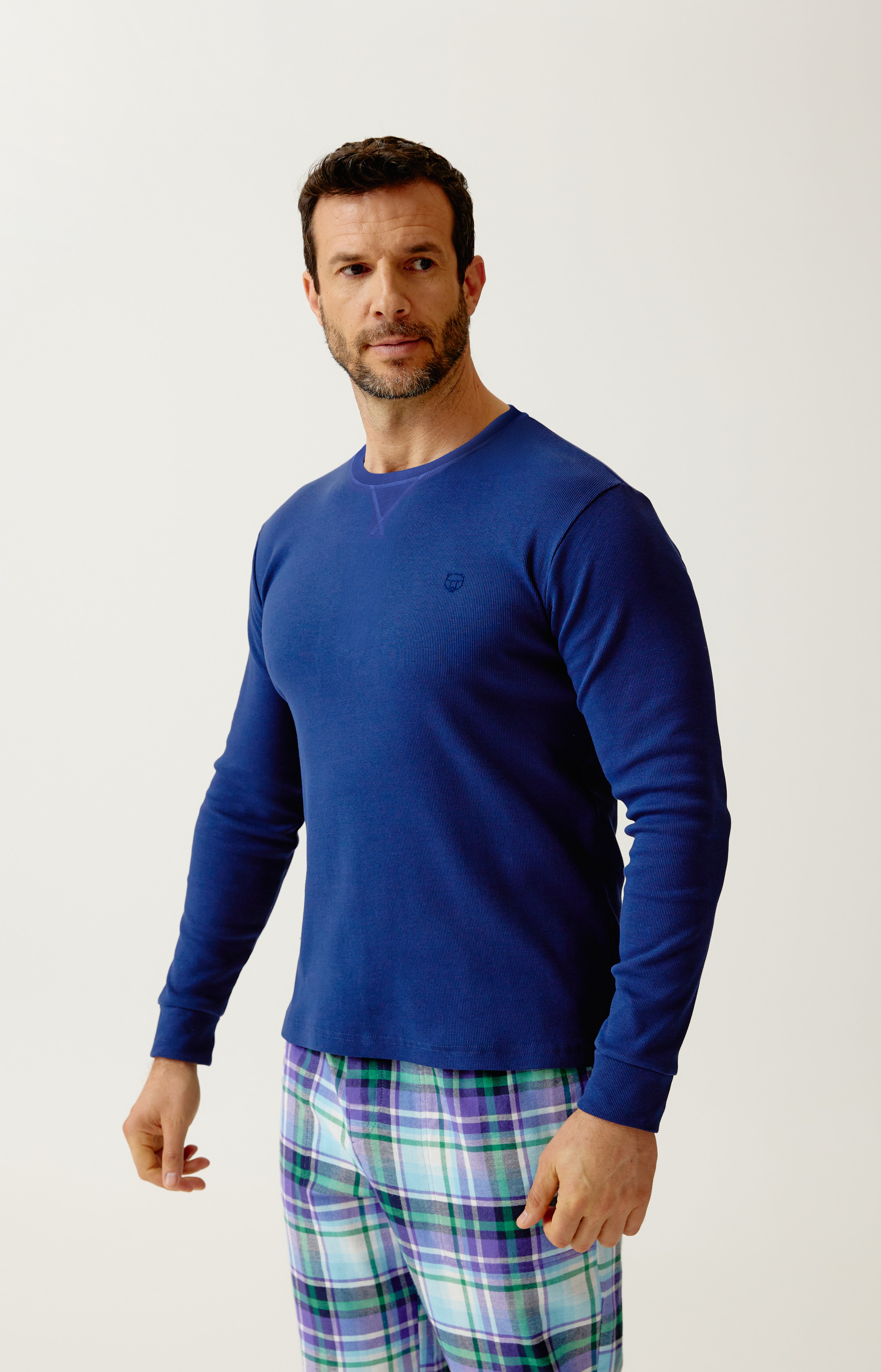 arthur-bob-minuit-tee-shirt-nuit-homme-marine-modal image 5