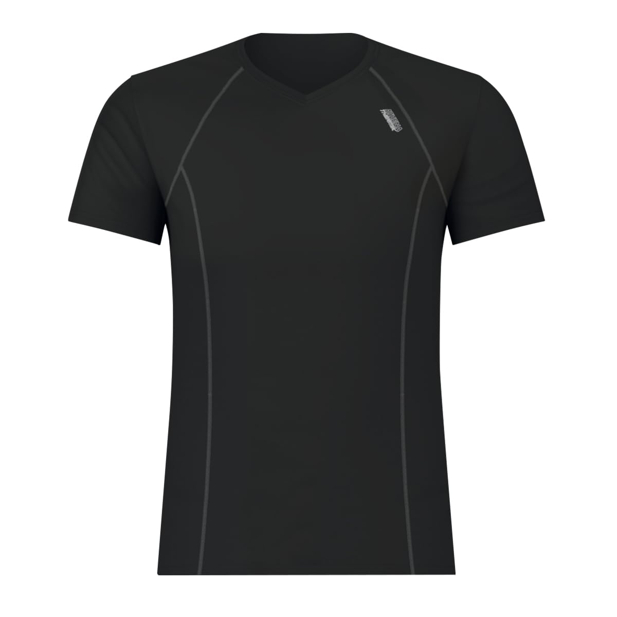 athena-thermik-t-shirt-homme-col-v-blanc-coton-stretch image 4