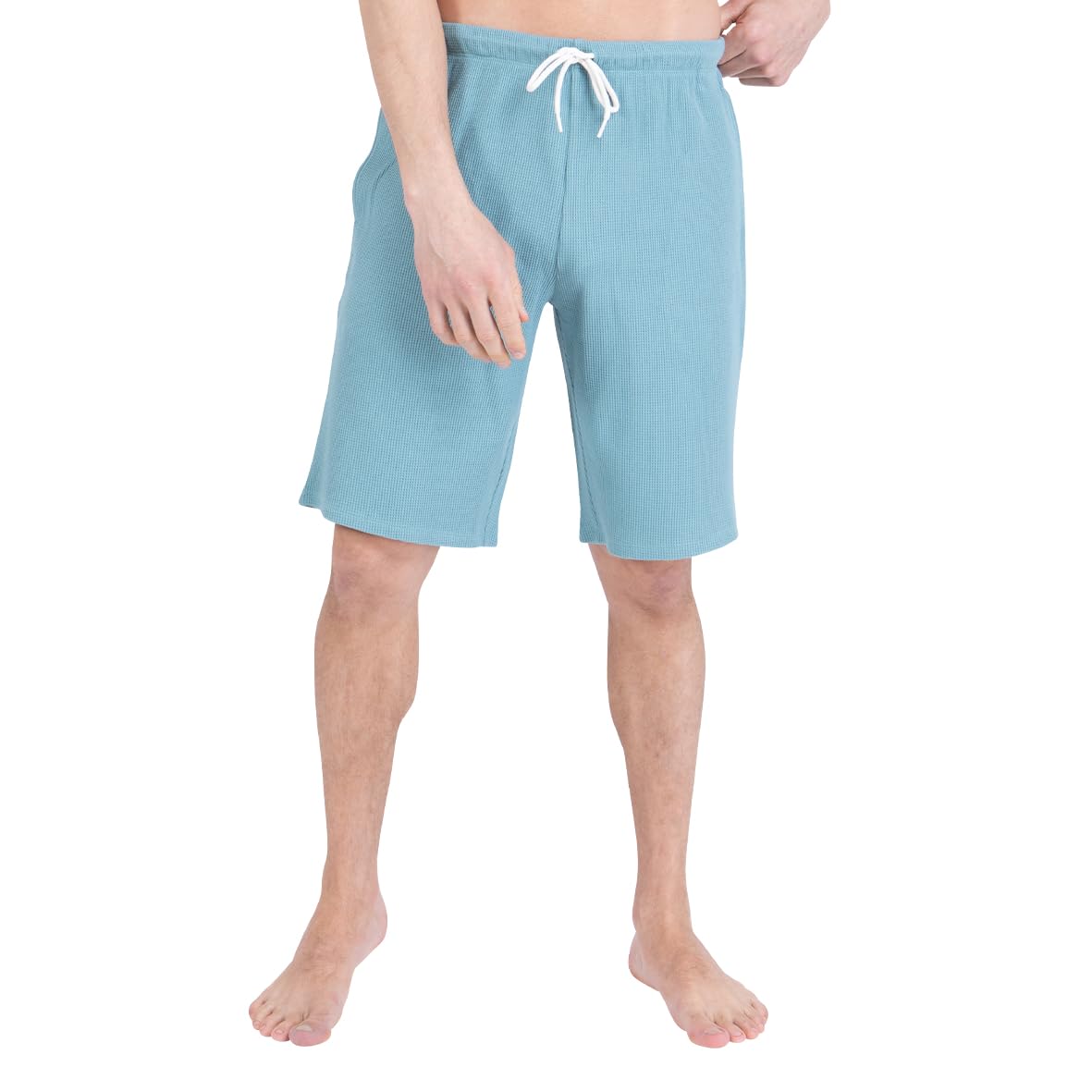 athena-thermik-pyjama-court-homme-waffle-coton-taille-l image 2