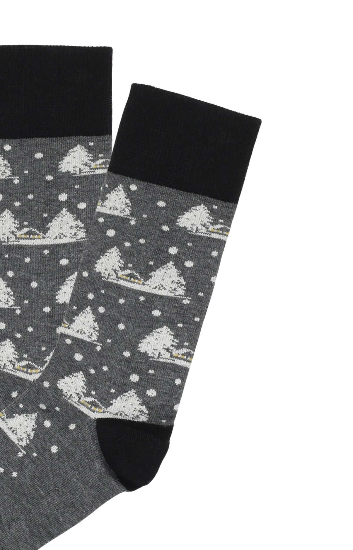 arthur-bob-sous-la-neige-chaussettes-coton-gris image 2