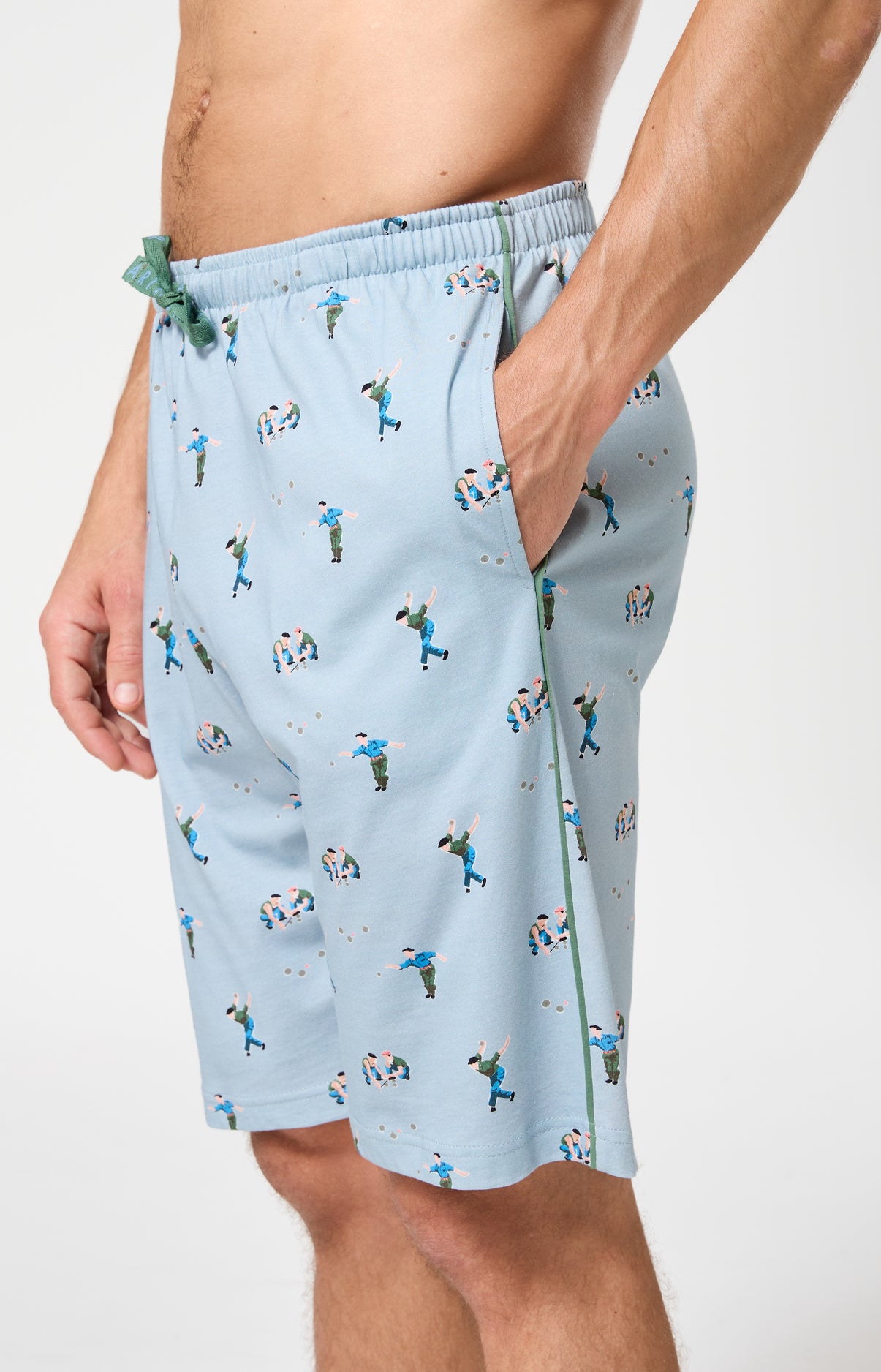 arthur-bob-p-tanque-pyjashort-homme-jersey-coton-ciel image 5