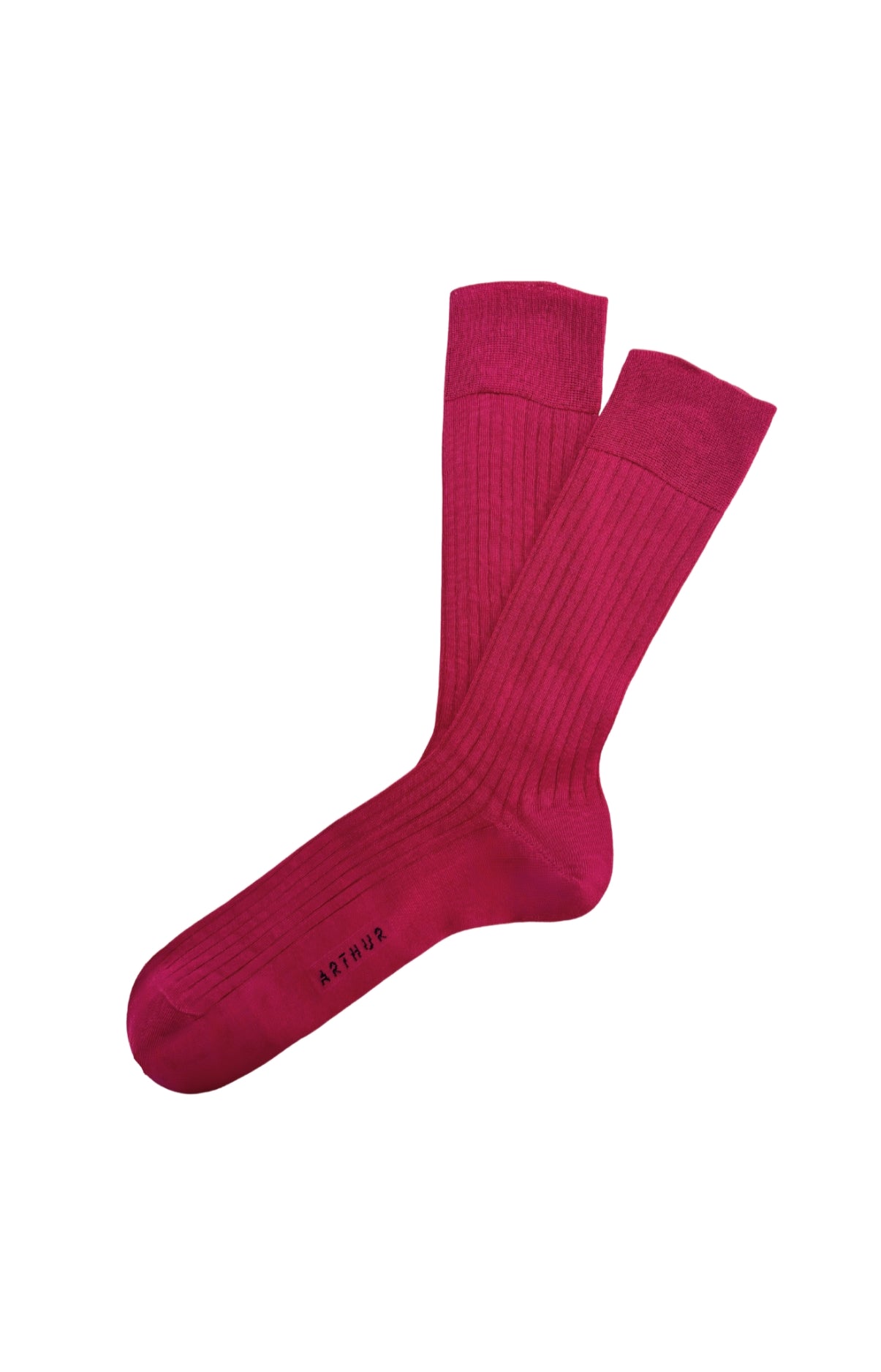 arthur-bob-grenade-chaussettes-fushia-40-46-fil-d-cosse image 1