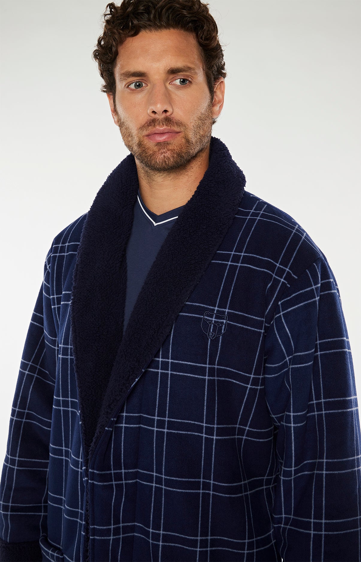 arthur-bob-lewis-robe-de-chambre-marine-carreaux-chaudes image 6