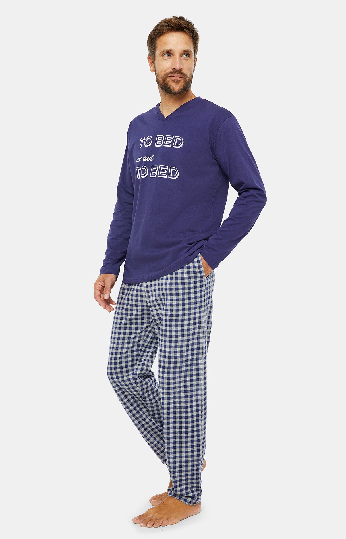 arthur-bob-bed-or-not-to-bed-pyjama-bleu-jersey-coton image 2