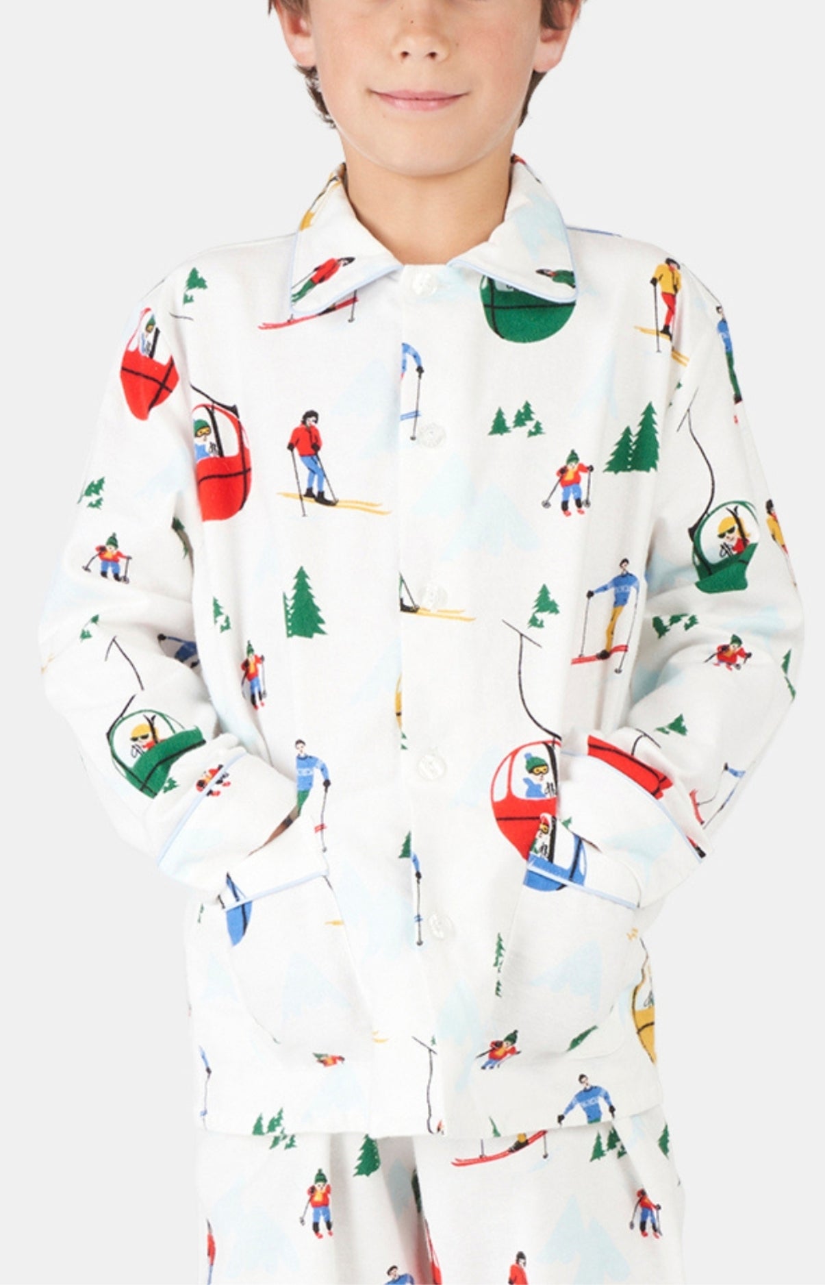 arthur-bob-mont-pyjama-enfant-boutonn-blanc image 3