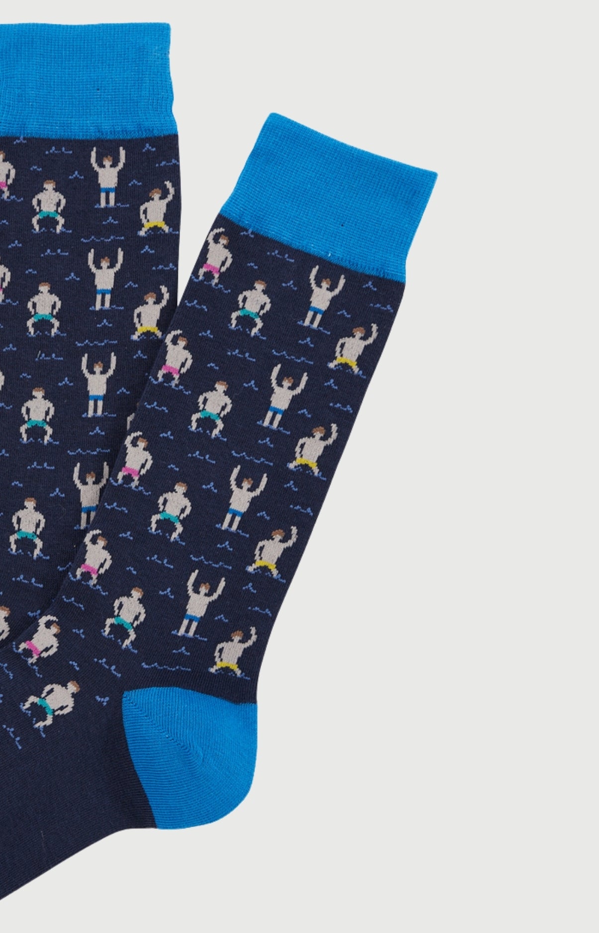 arthur-bob-chaussettes-coton-bain-de-minuit-marine image 2