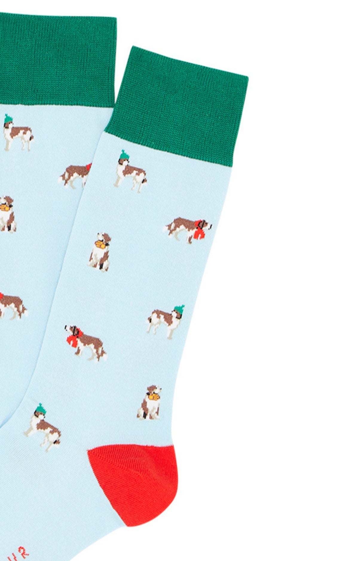 arthur-bob-wouf-ciel-chaussettes-homme-ciel-40-46-coton image 2