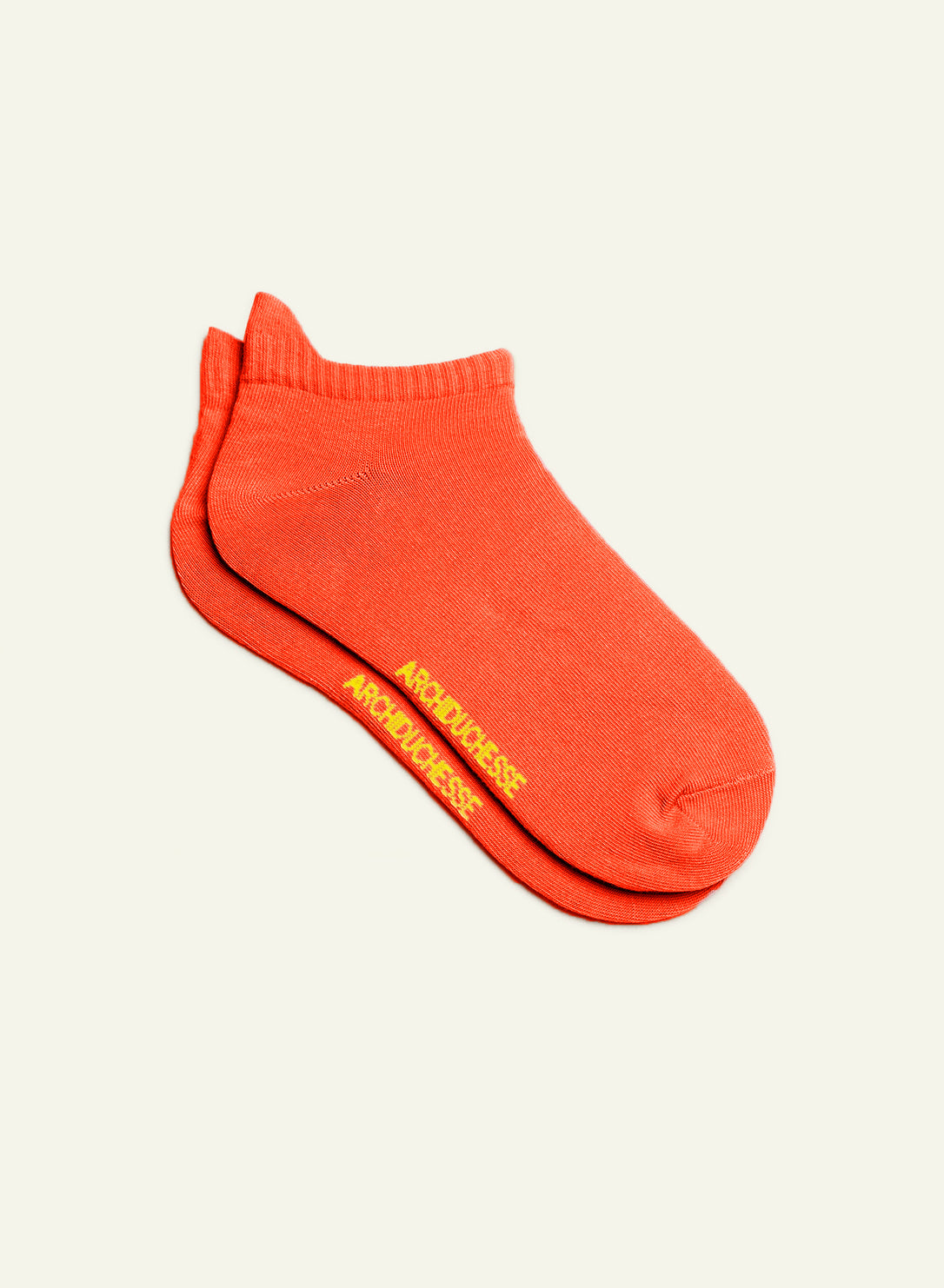 archiduchesse-socquette-orange-citrouille-socquettes-coton-36-41 image 2