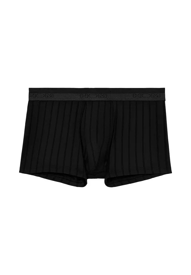 hom-chic-boxer-noir-polyamide-rayures-s-duction image 1