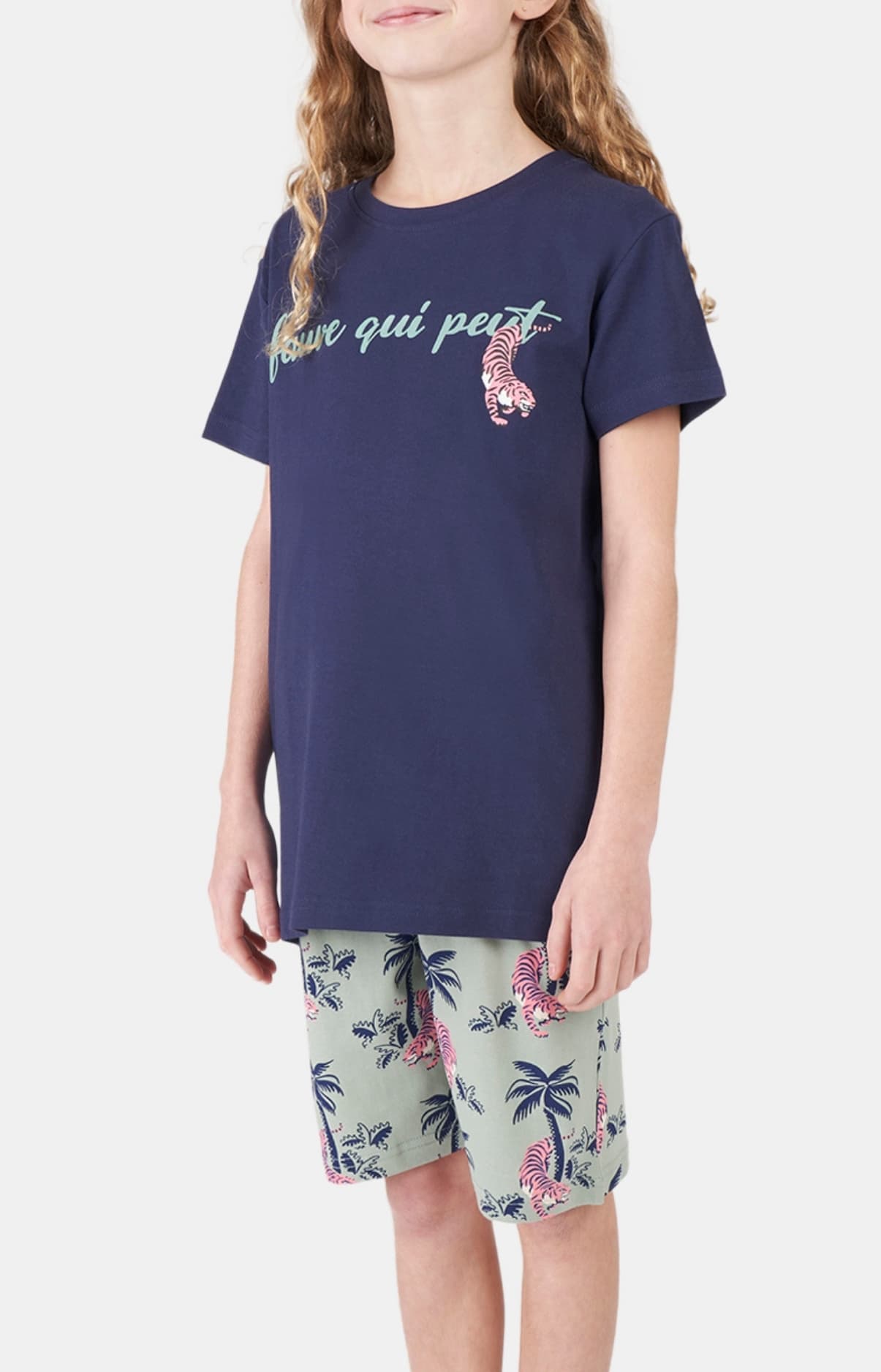 arthur-bob-pyjashort-enfant-fauve-qui-peut-kaki-bio image 2