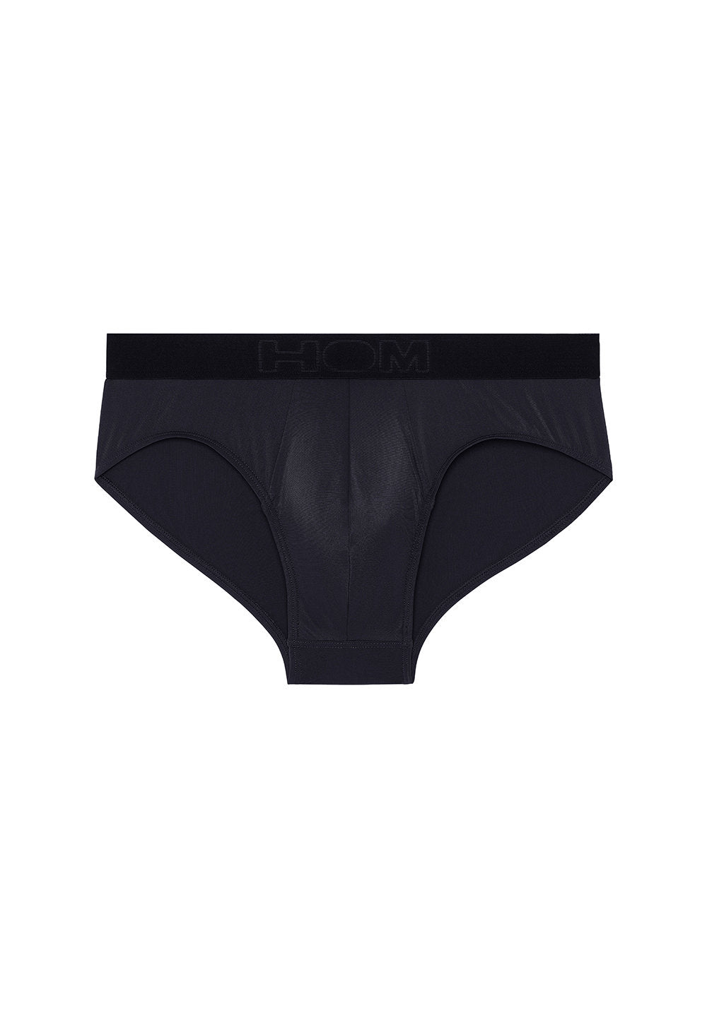 hom-supersoft-mini-slip-noir-microfibre-coton image 1