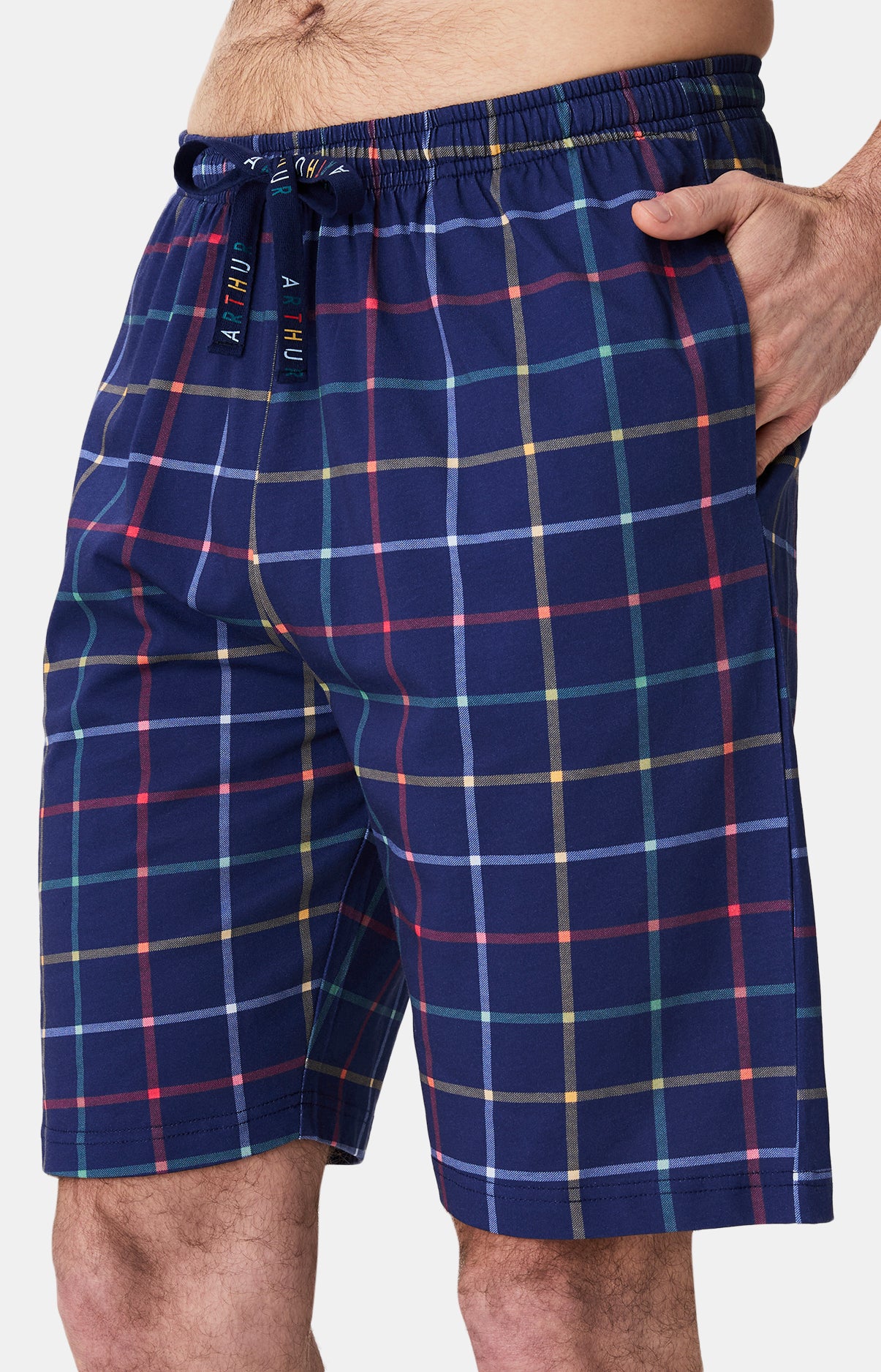 arthur-bob-pyjashort-ski-you-later-pyjama-marine-l image 8