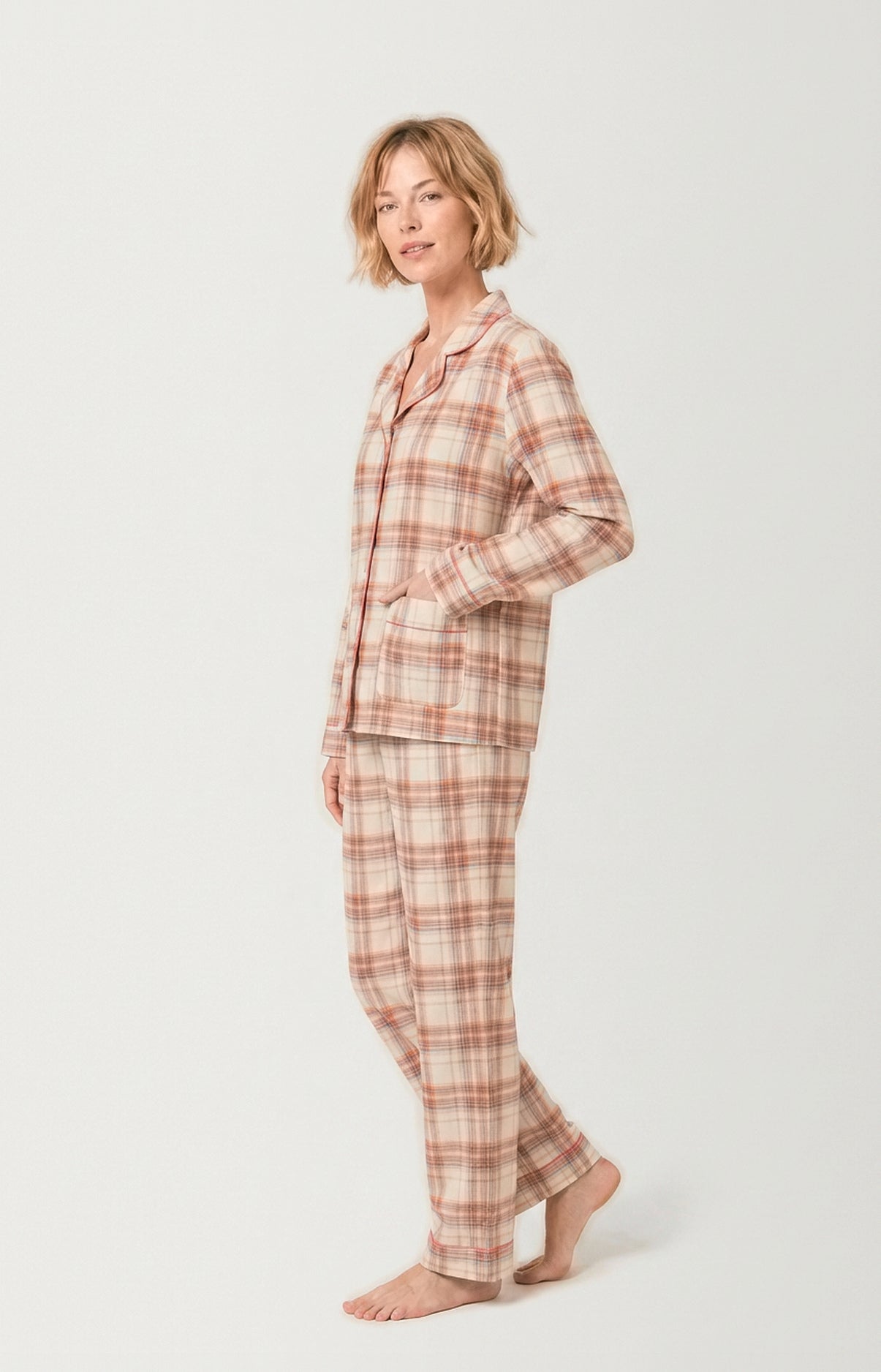 arthur-bob-alix-pyjama-femme-flanelle-p-che image 4
