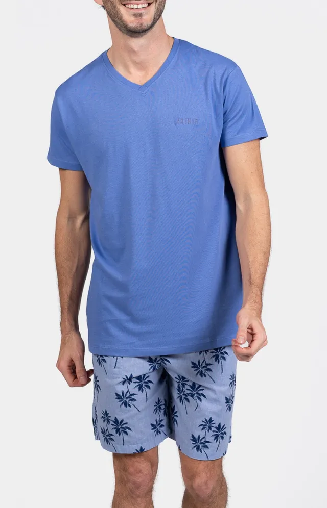 arthur-bob-palmier-roi-pyjashort-coton-roi image 1