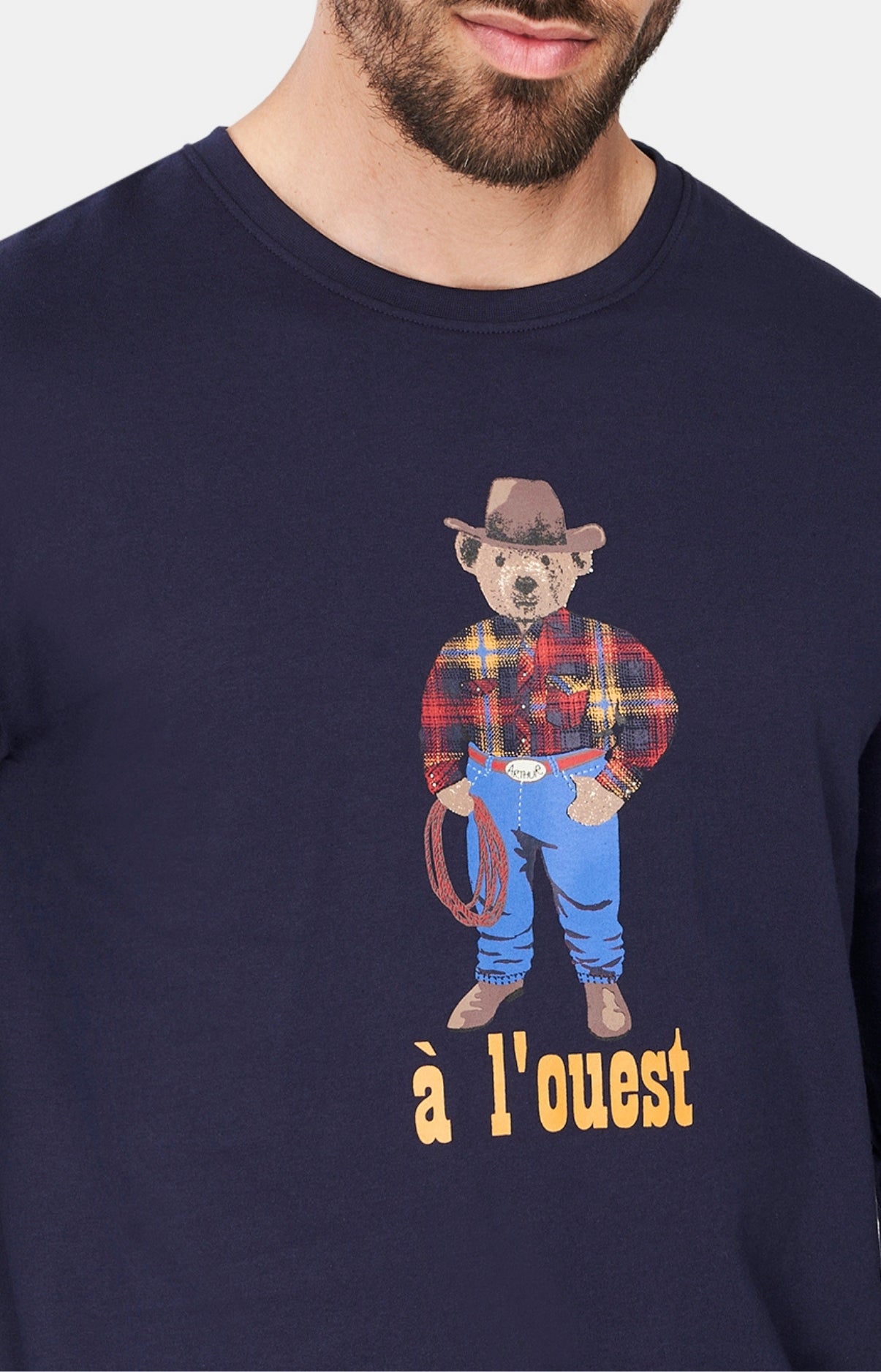 arthur-bob-teddy-l-ouest-pyjama-homme-multicolore-l image 2