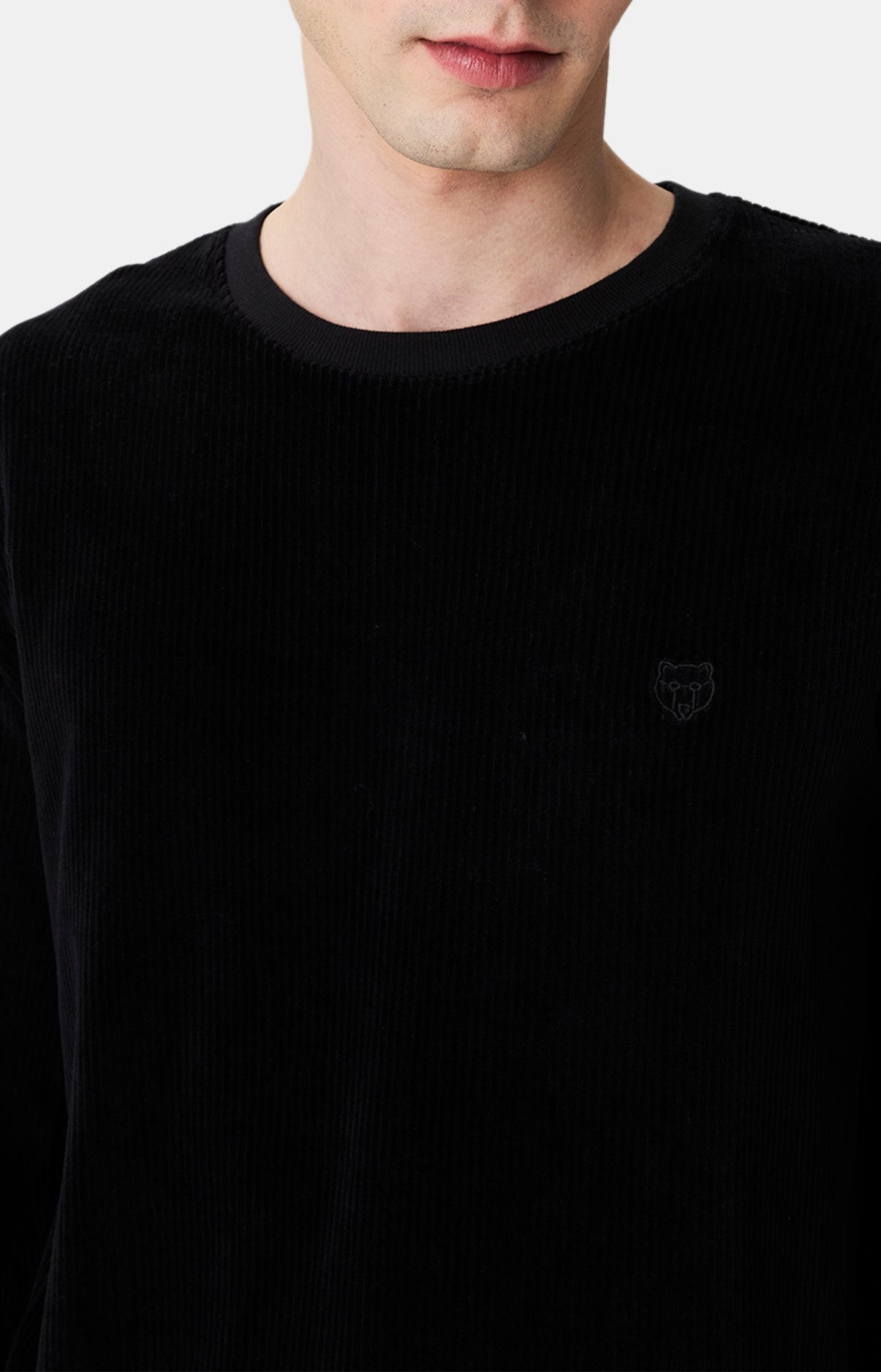 arthur-bob-t-nor-pyjama-velours-noir-coton-bio image 2