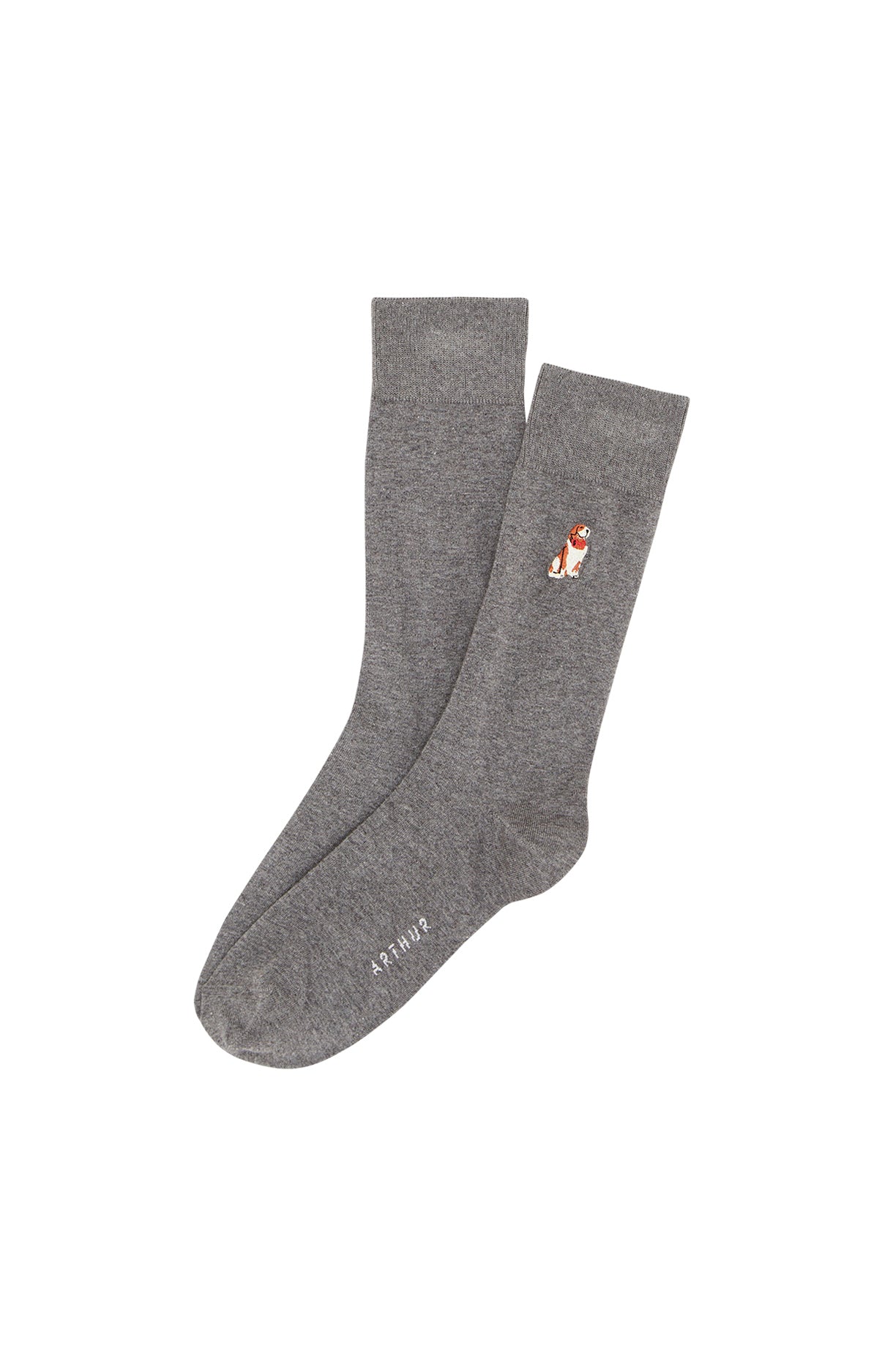 arthur-wouf-chaussettes-homme-coton-gris-40-46 image 1
