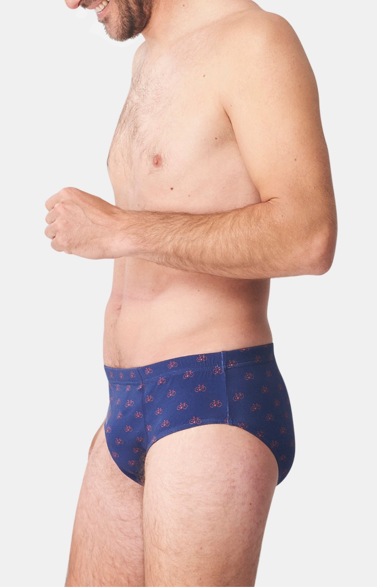 arthur-le-club-petit-v-lo-slip-marine-coton-bio image 4