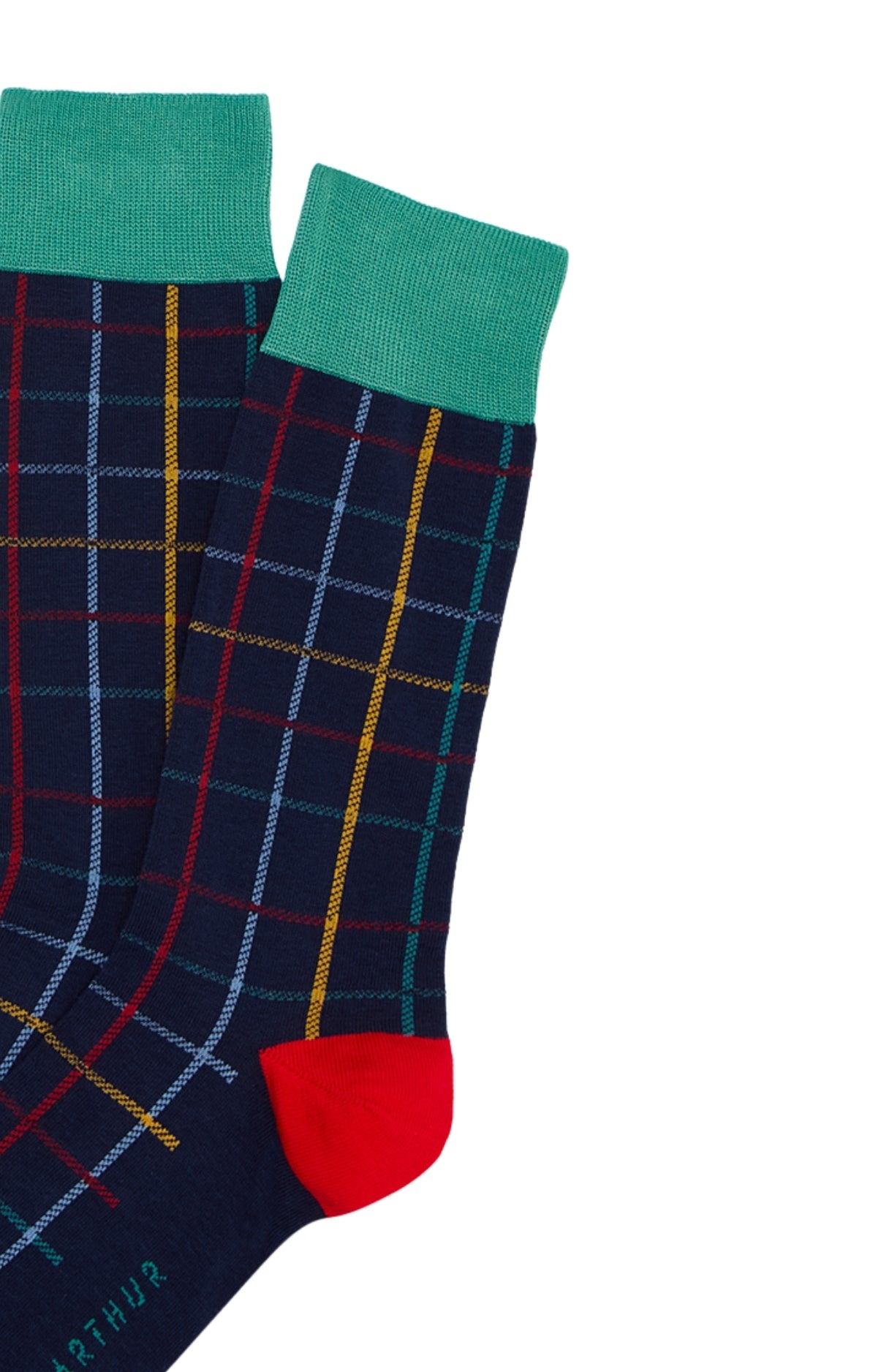 arthur-bob-miclenn-chaussettes-homme-marine-40-46 image 2