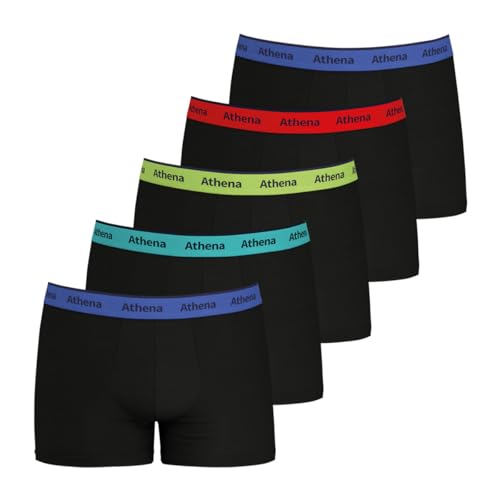 athena-easy-color-maxi-color-lot-5-boxers-homme-coton image 5