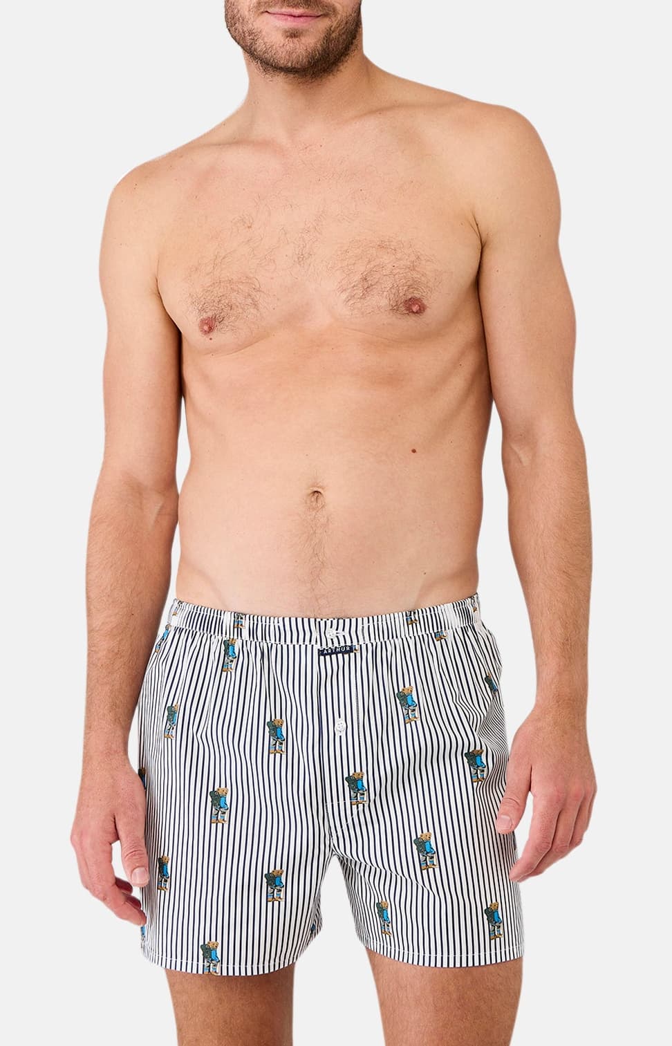 arthur-le-club-randormeur-cale-on-homme-marine-m-coton-bio image 2