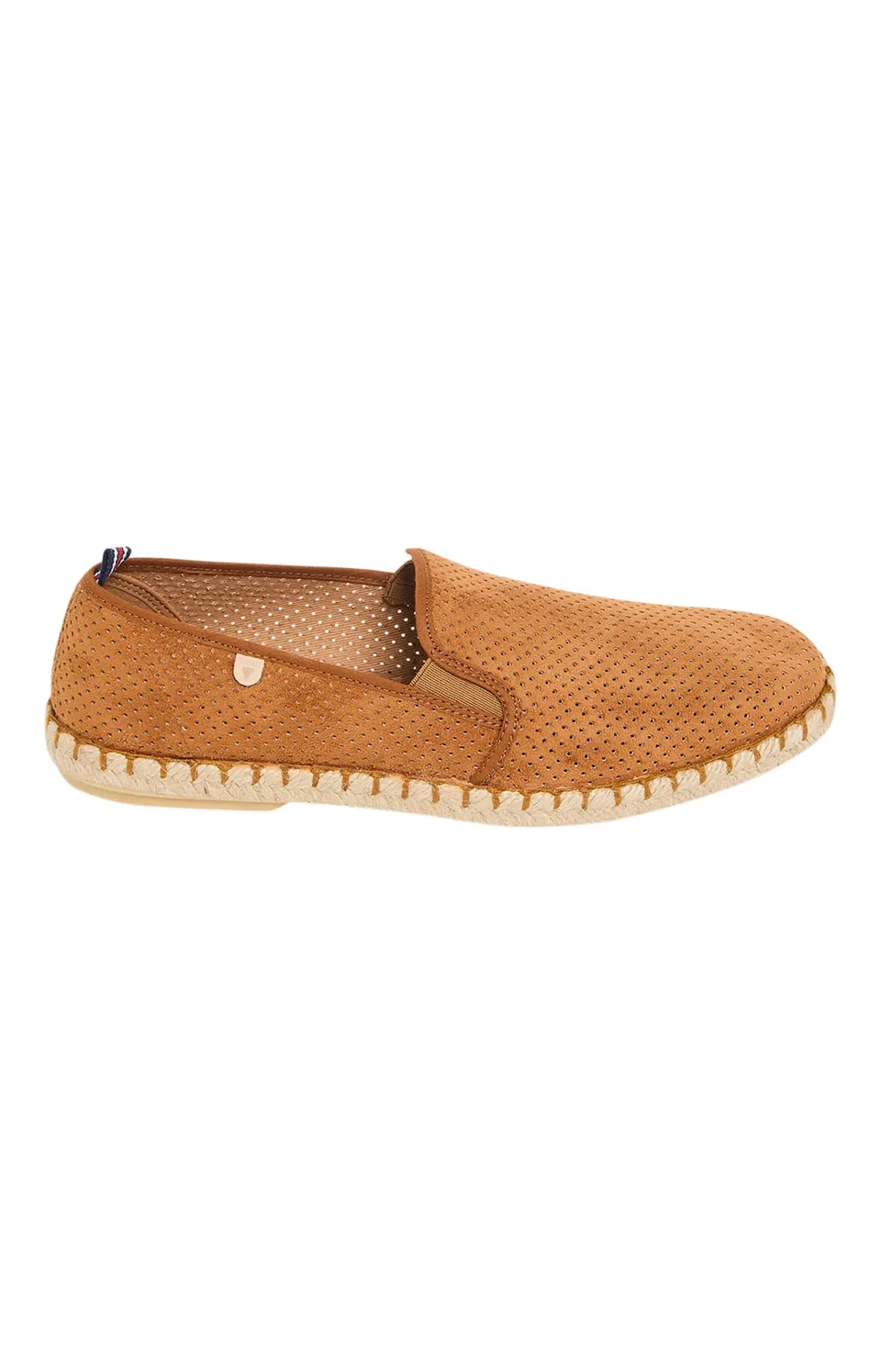 arthur-bob-espadrilles-cuir-uni-cognac-homme image 1