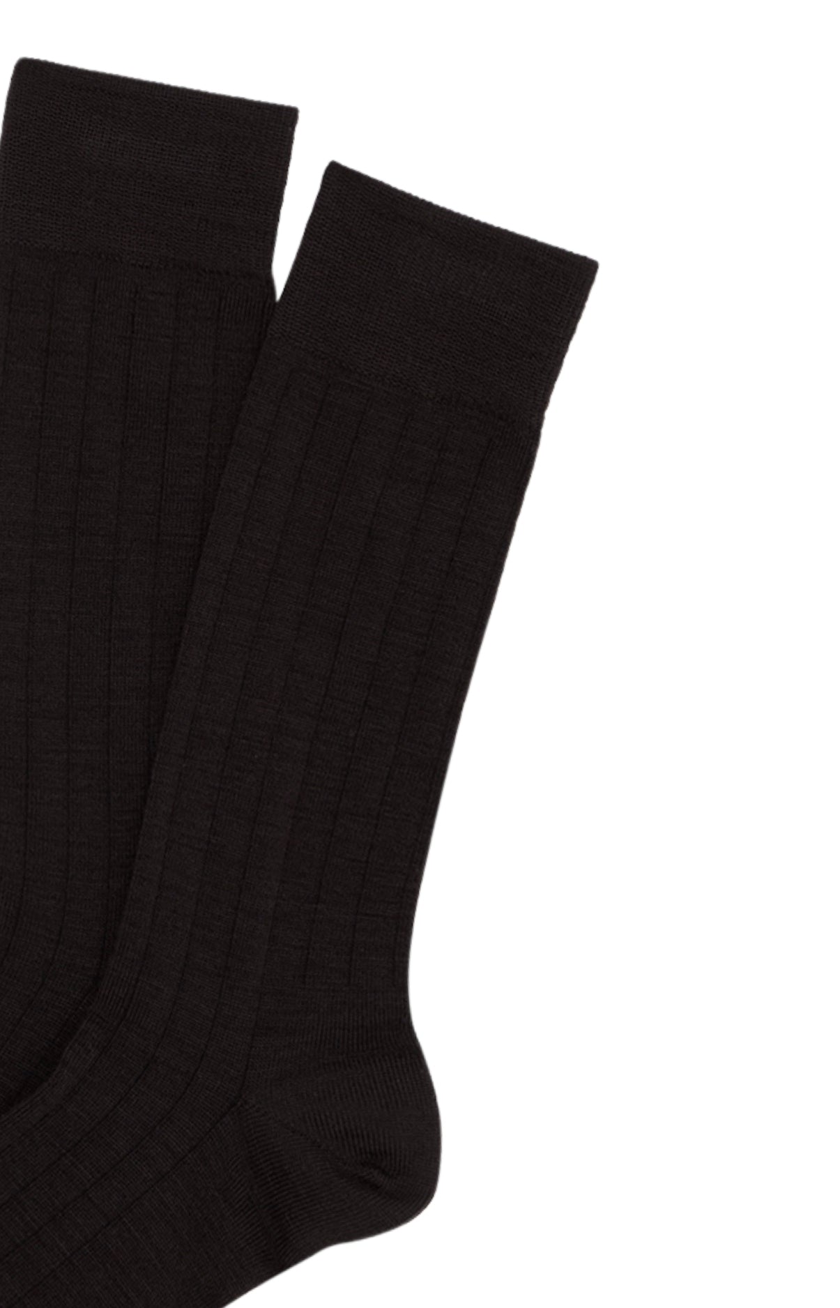 arthur-bob-chaussettes-old-teddy-chocolat-40-46-laine-coton image 2