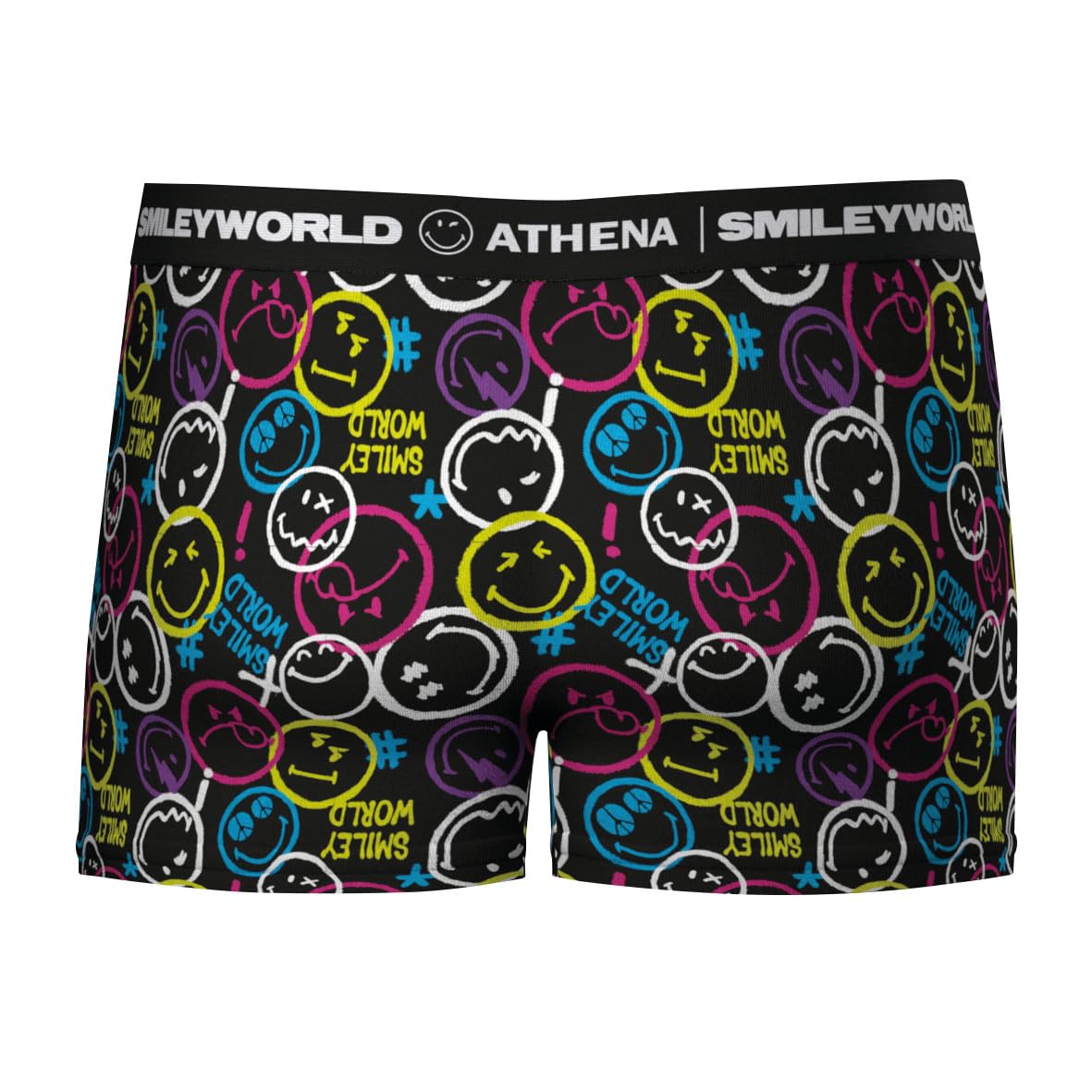 athena-graphic-boxer-homme-effet-jean-smiley-graffitis image 3