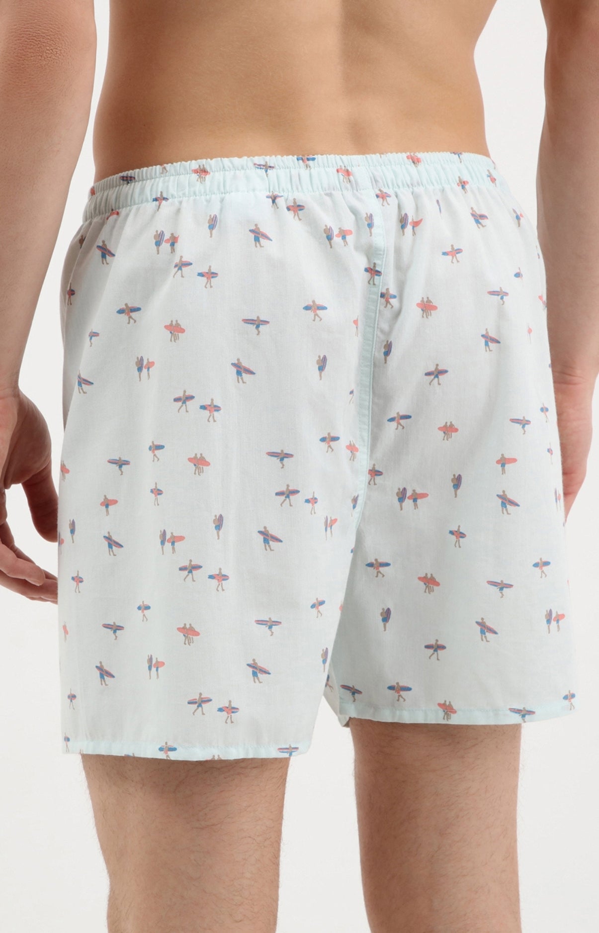 arthur-le-club-cale-on-popeline-homme-lagon-surfeurs image 3