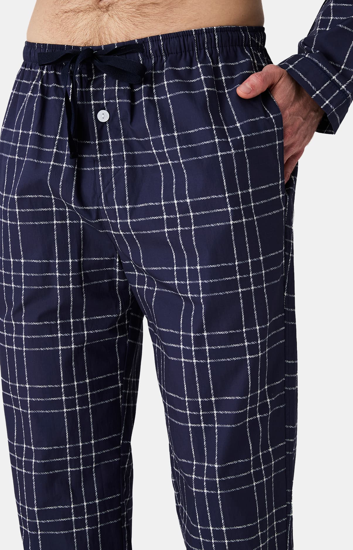 arthur-bob-pyjama-lewis-marine-popeline-coton image 4