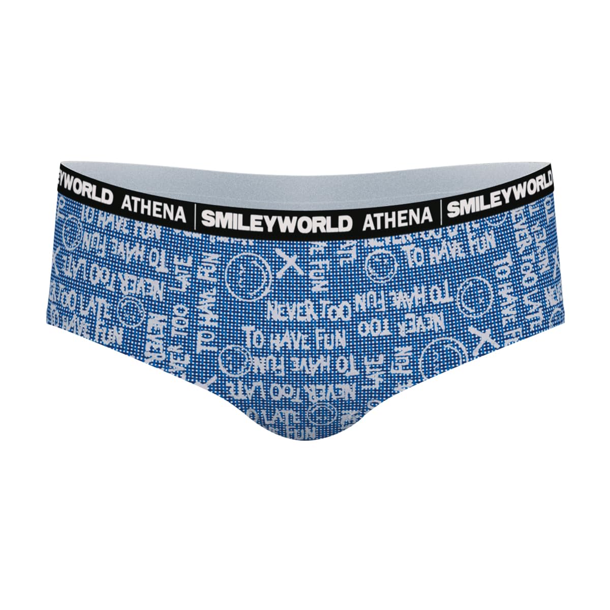 athena-graphic-boxer-fille-smileyworld-stretch-ceinture-tiss-e image 6