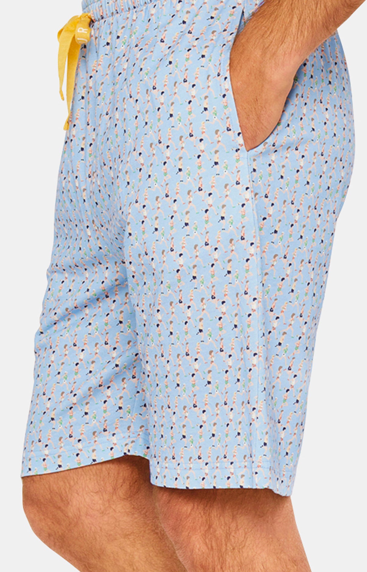 arthur-bob-marathon-pyjashort-pyjama-court-ciel-l-coton-bio image 6