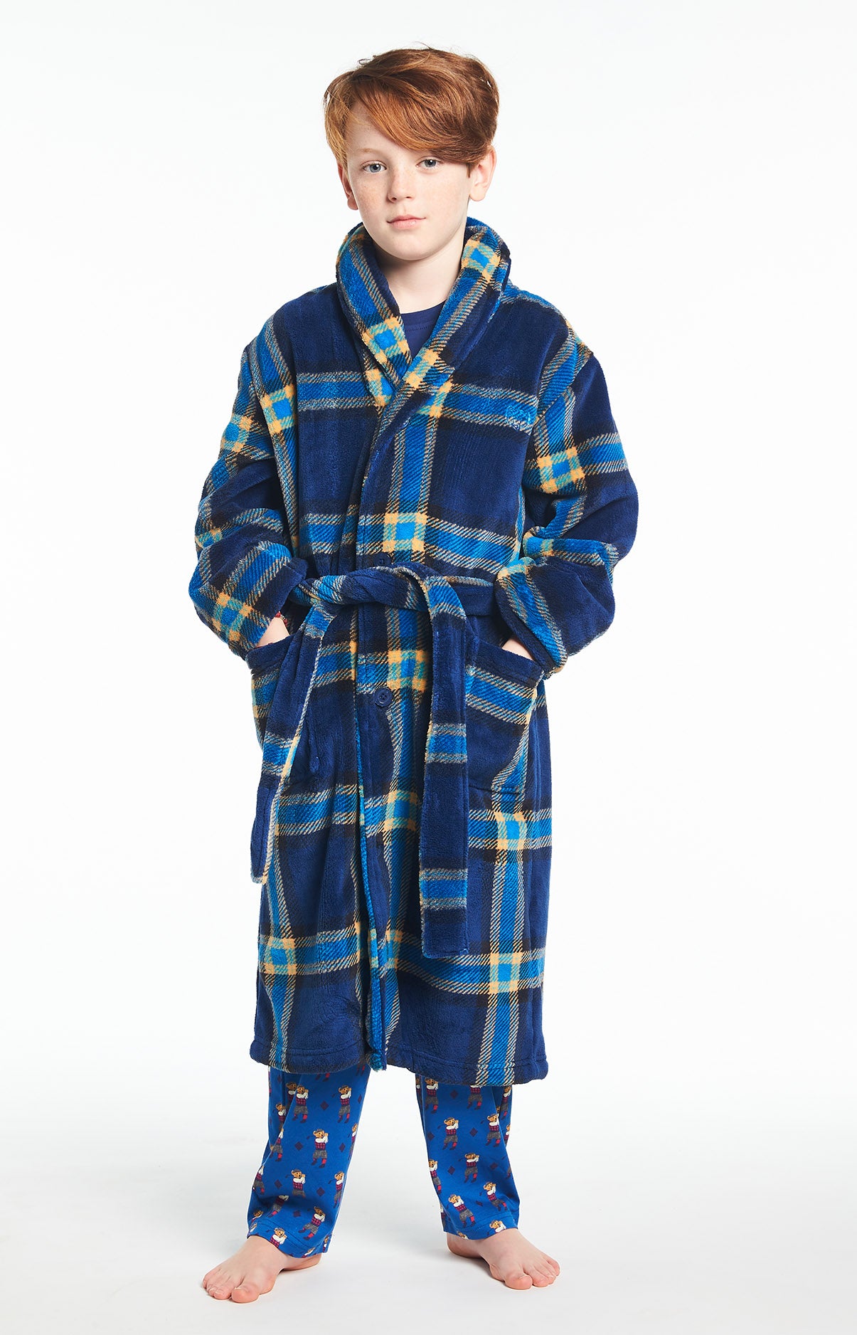 arthur-bob-robe-de-chambre-soir-e-nuit-tartan-gar-on image 2