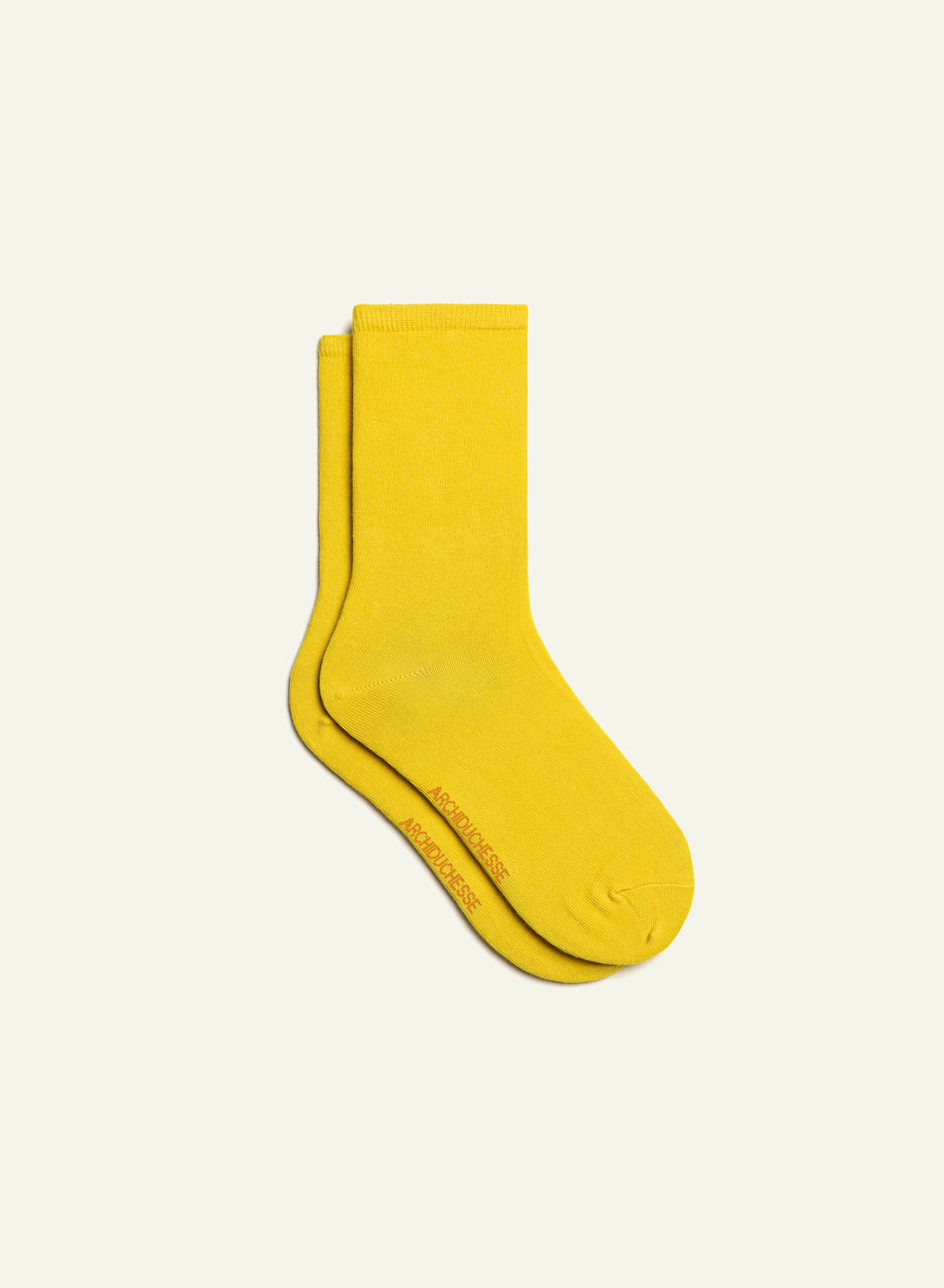archiduchesse-courte-jaune-lemon-chaussettes-coton-36-41 image 2