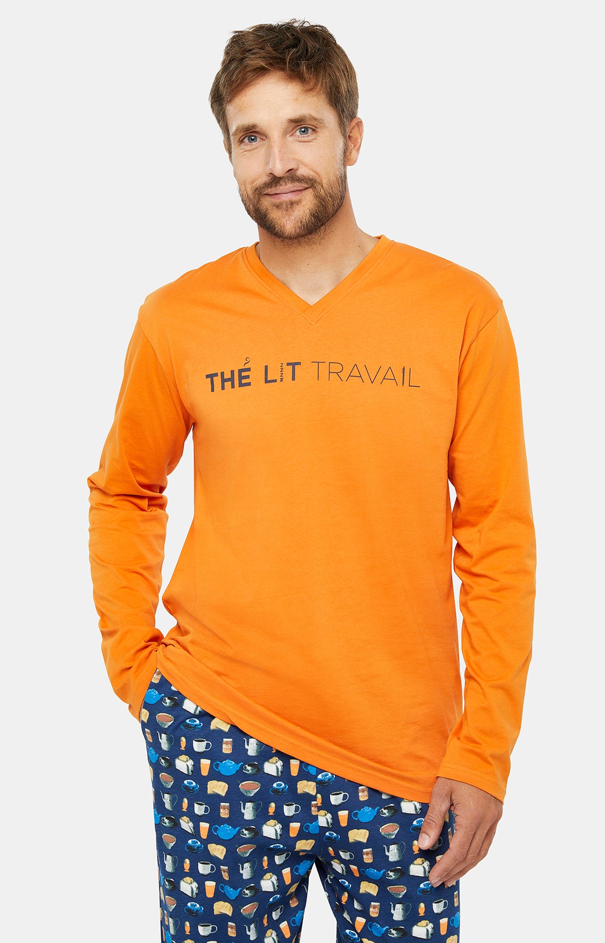 arthur-bob-th-lit-travail-pyjama-marine-coton image 5