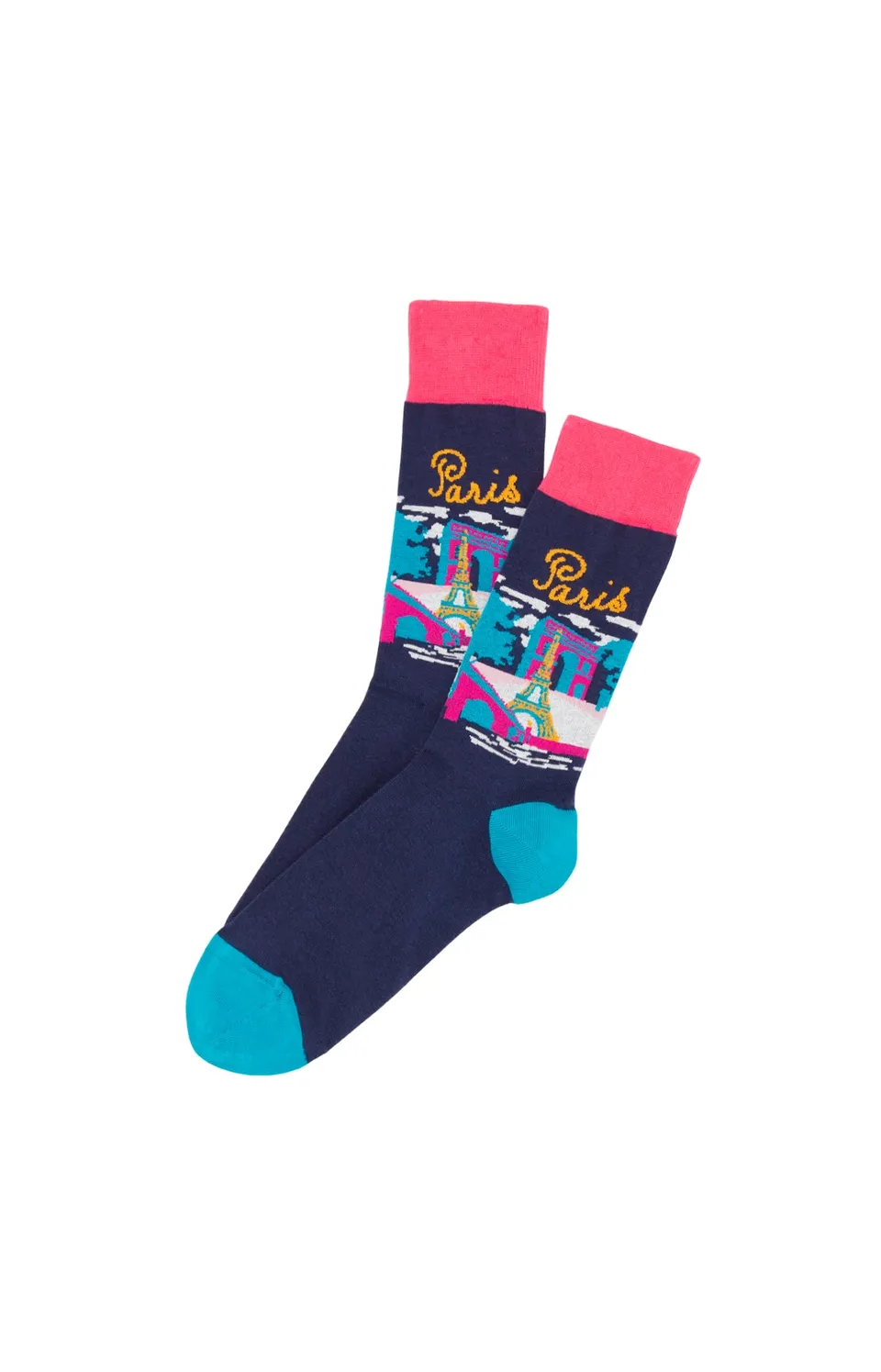 arthur-bob-chaussettes-paris-marine-40-46 image 1