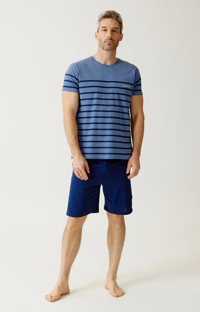 arthur-bob-do-not-disturb-pyjashort-homme-denim-bio image 1