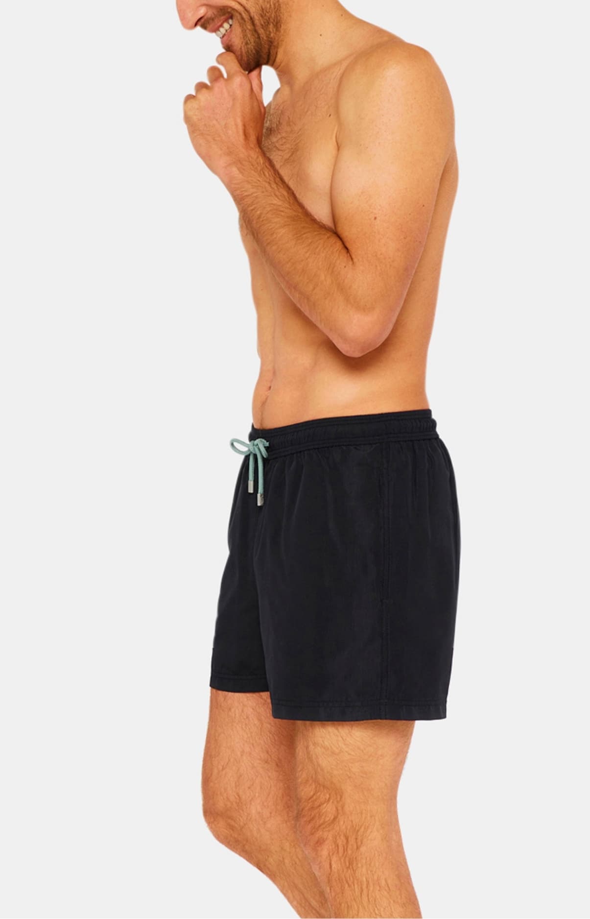 arthur-bob-short-de-bain-homme-noir-polyester-recycl image 4
