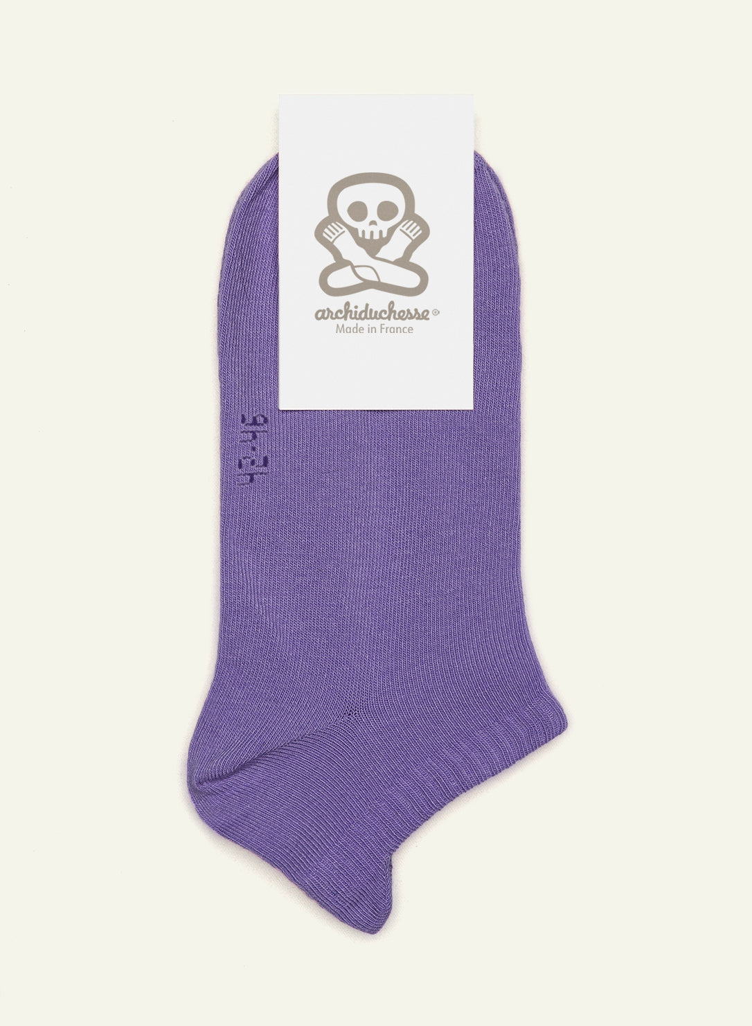 archiduchesse-socquette-violet-violette-socquettes-coton-basses image 5