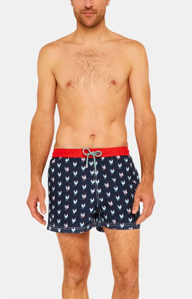 arthur-bob-short-de-bain-coq-marine-recycl-homme image 1