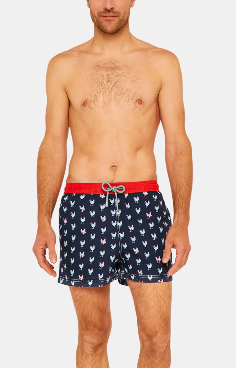 arthur-bob-short-de-bain-coq-marine-recycl-homme image 1
