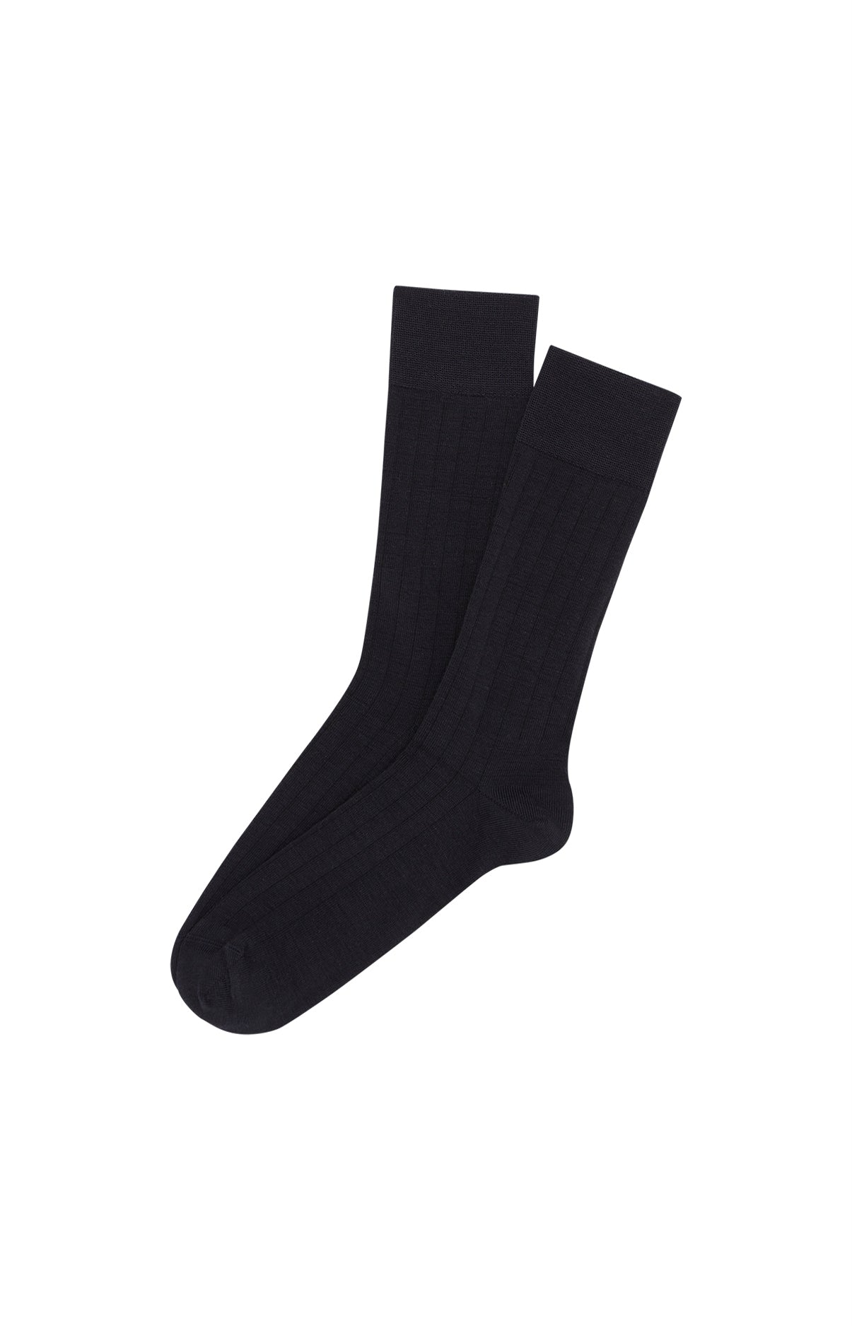 arthur-bob-navy-chaussettes-homme-laine-coton image 1