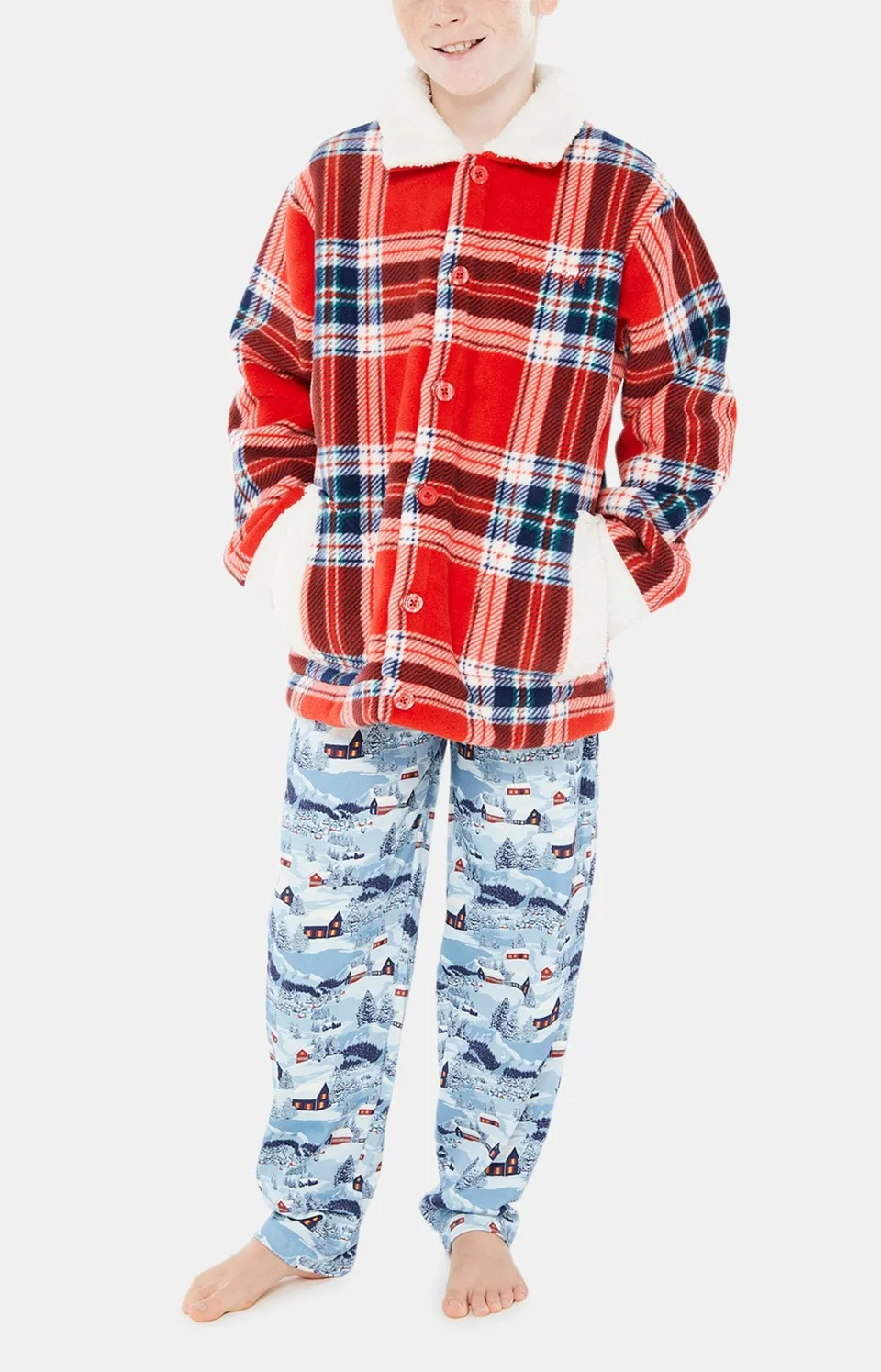 arthur-bob-veste-enfant-polaire-logan-rouge image 1